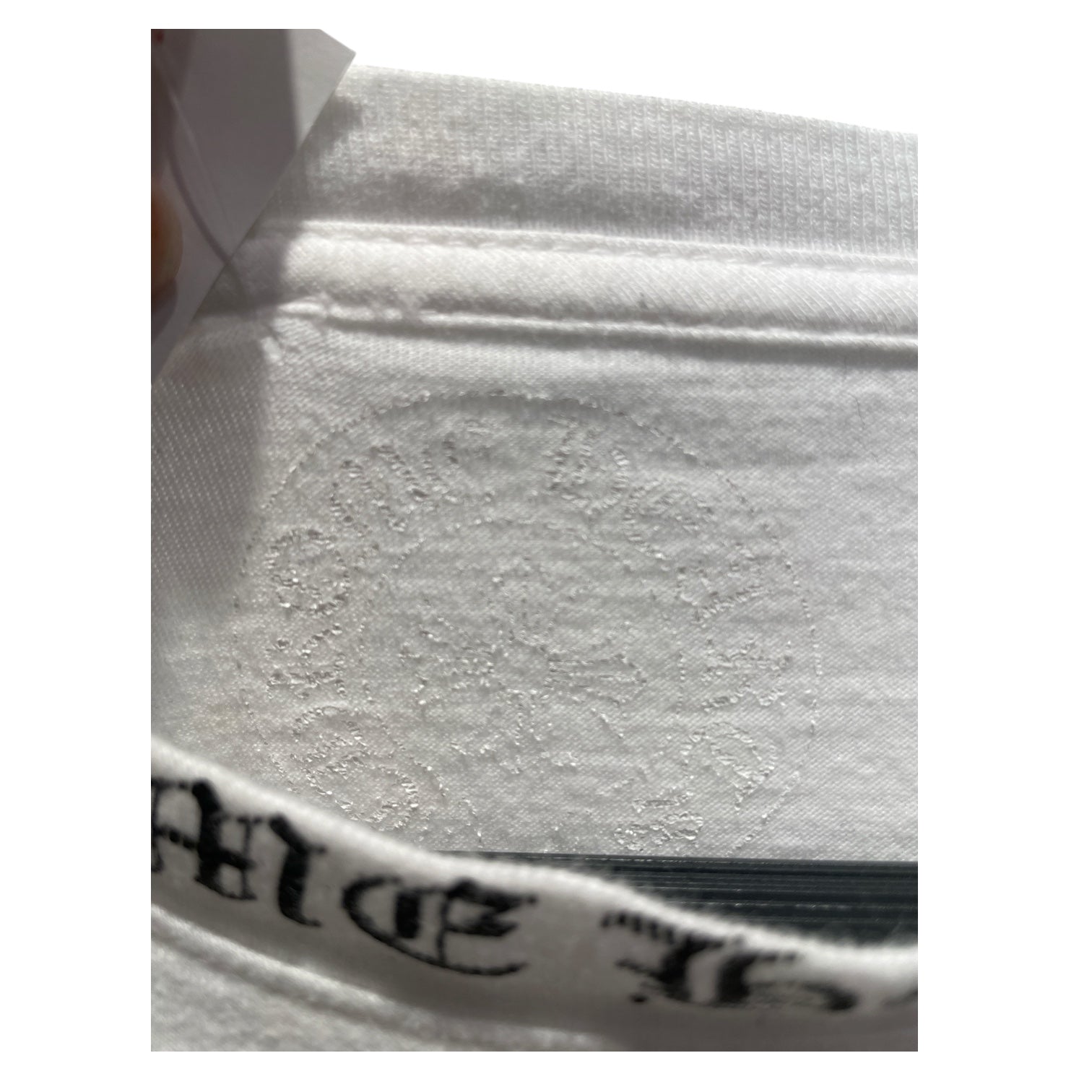 CHROME HEARTS/T-Shirt/XS/Cotton/WHT/ view 3