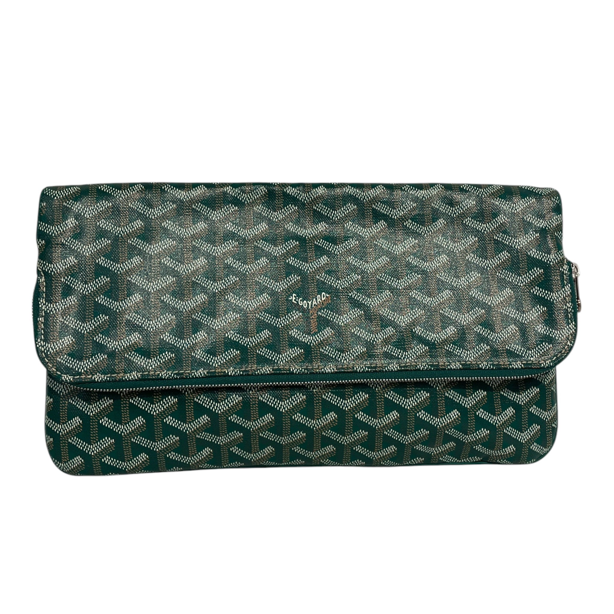 GOYARD/Pouch/Monogram/Leather/GRN/SAINTE-MARIE FOLDABLE CLUTCH view 1
