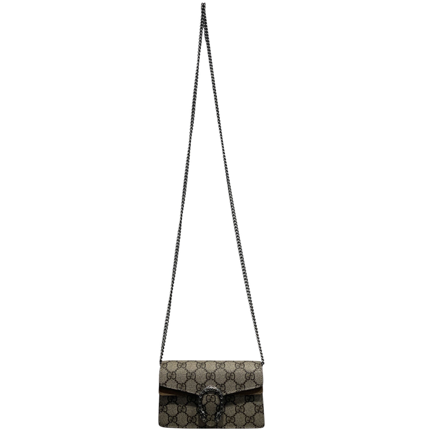 GUCCI/Bag/Monogram/Cotton/GRY/SUPREME CANVAS MINI DIONYSYS view 1