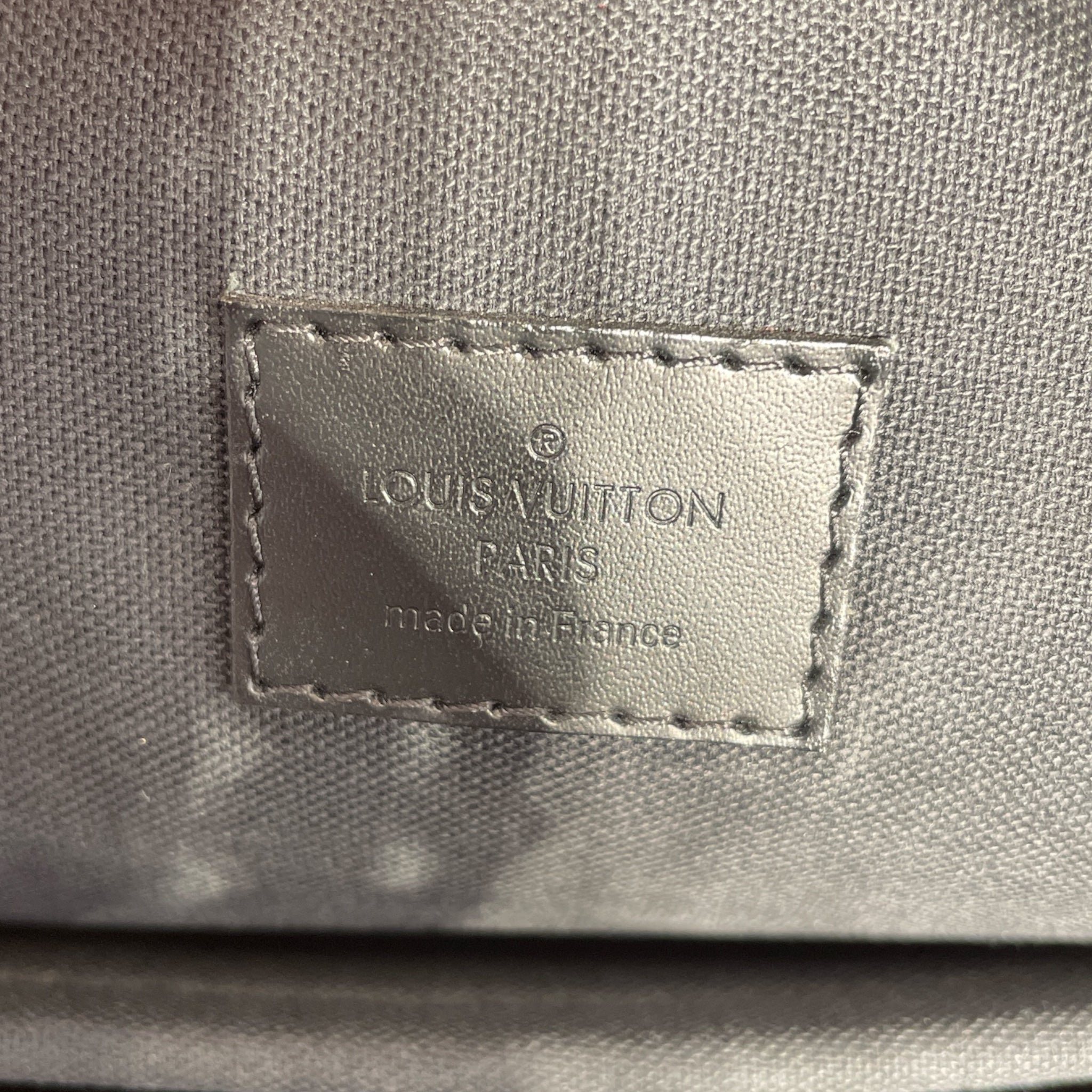 LOUIS VUITTON/Bag/BLK/ DAIMER GRAPHITE BRIEFCASE BAG view 5
