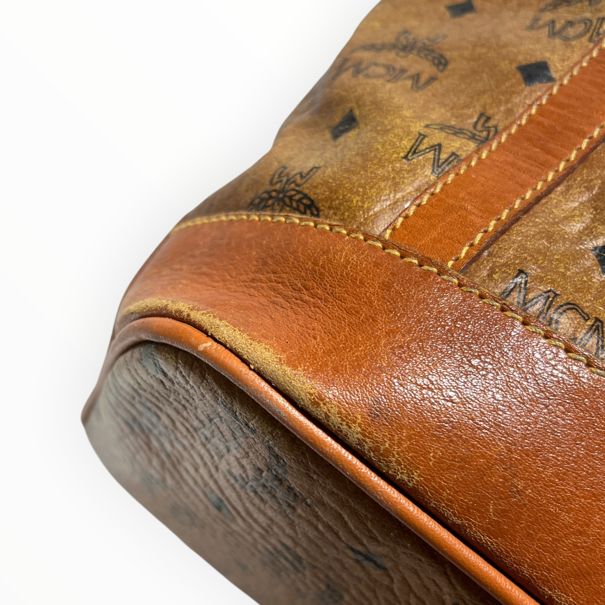MCM/Hand Bag/Leather/CML/bucket bag view 7