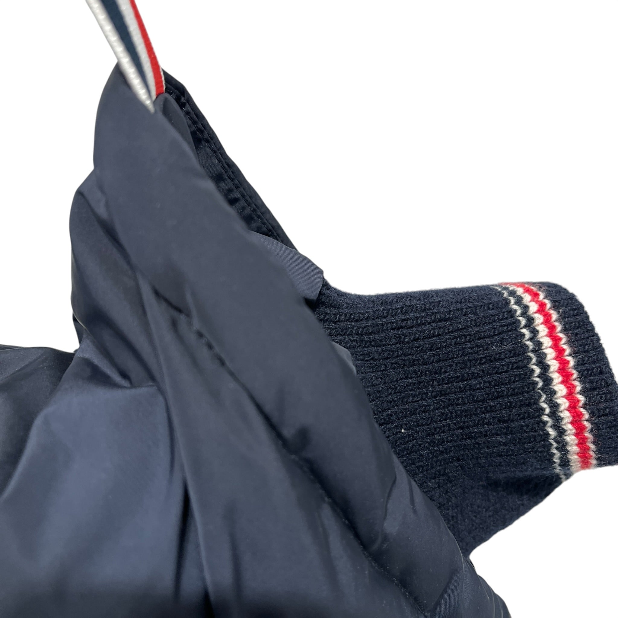 THOM BROWNE. NEW YORK/Cross Body Bag/Stripe/Nylon/NVY/SILVER HARDWARE view 11