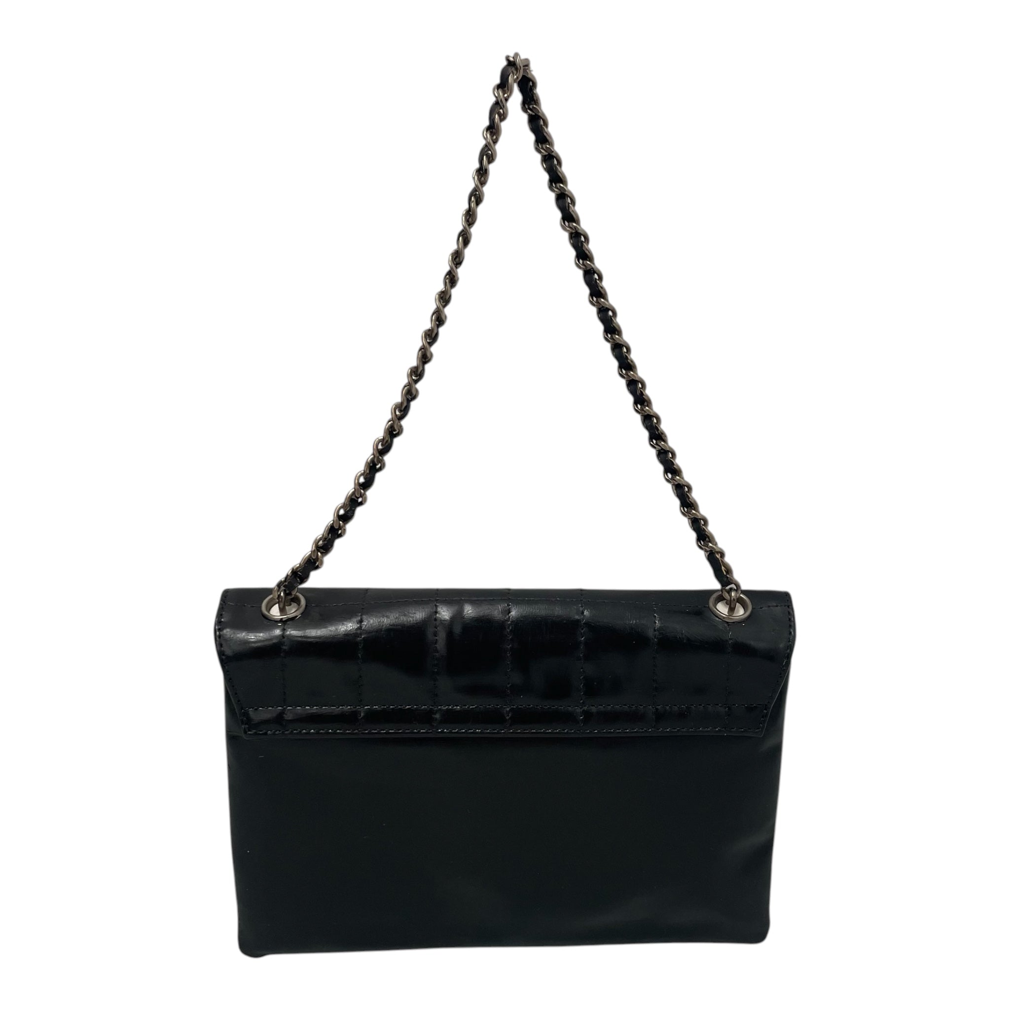 CHANEL/Bag/Leather/BLK/digital flap bag view 2