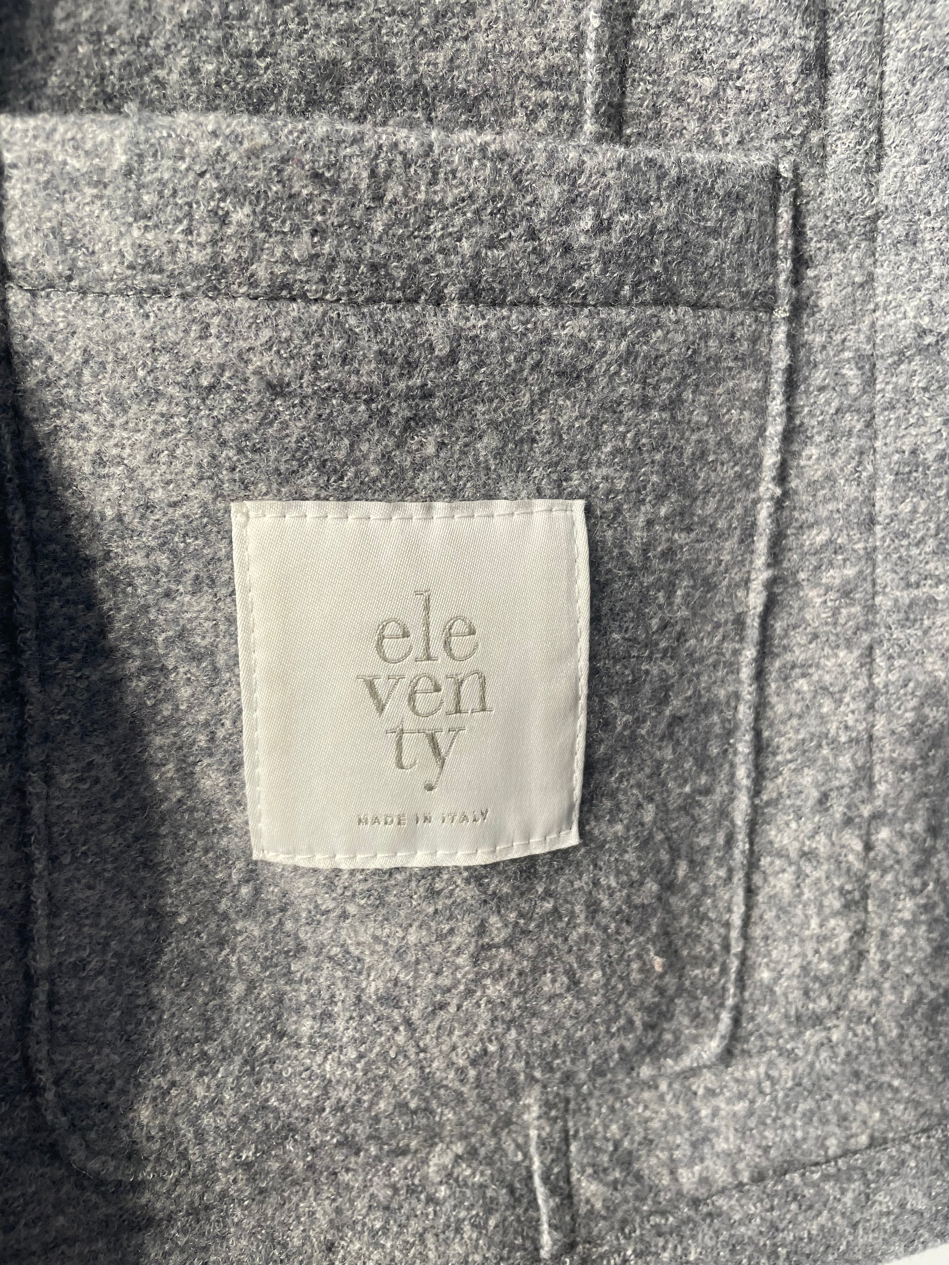 eleventy/Tailored Jkt/50/Wool/GRY/DETACHABLE HOODIE DETAIL view 4