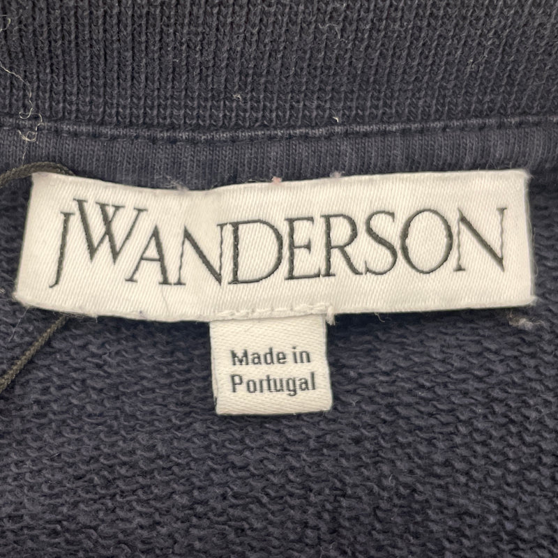 JW ANDERSON(J.W.ANDERSON)/Sweatshirt/L/Graphic/Cotton/NVY/