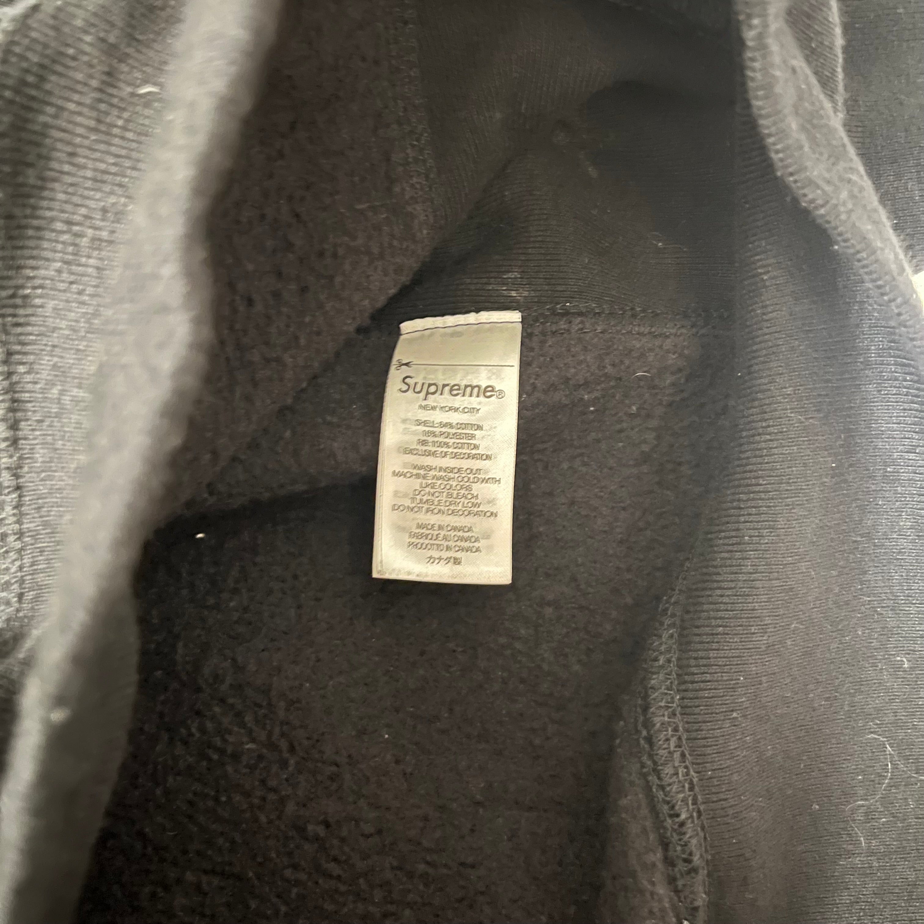 Supreme/Hoodie/S/Cotton/BLK/Pullover/2025 BOGO view 7