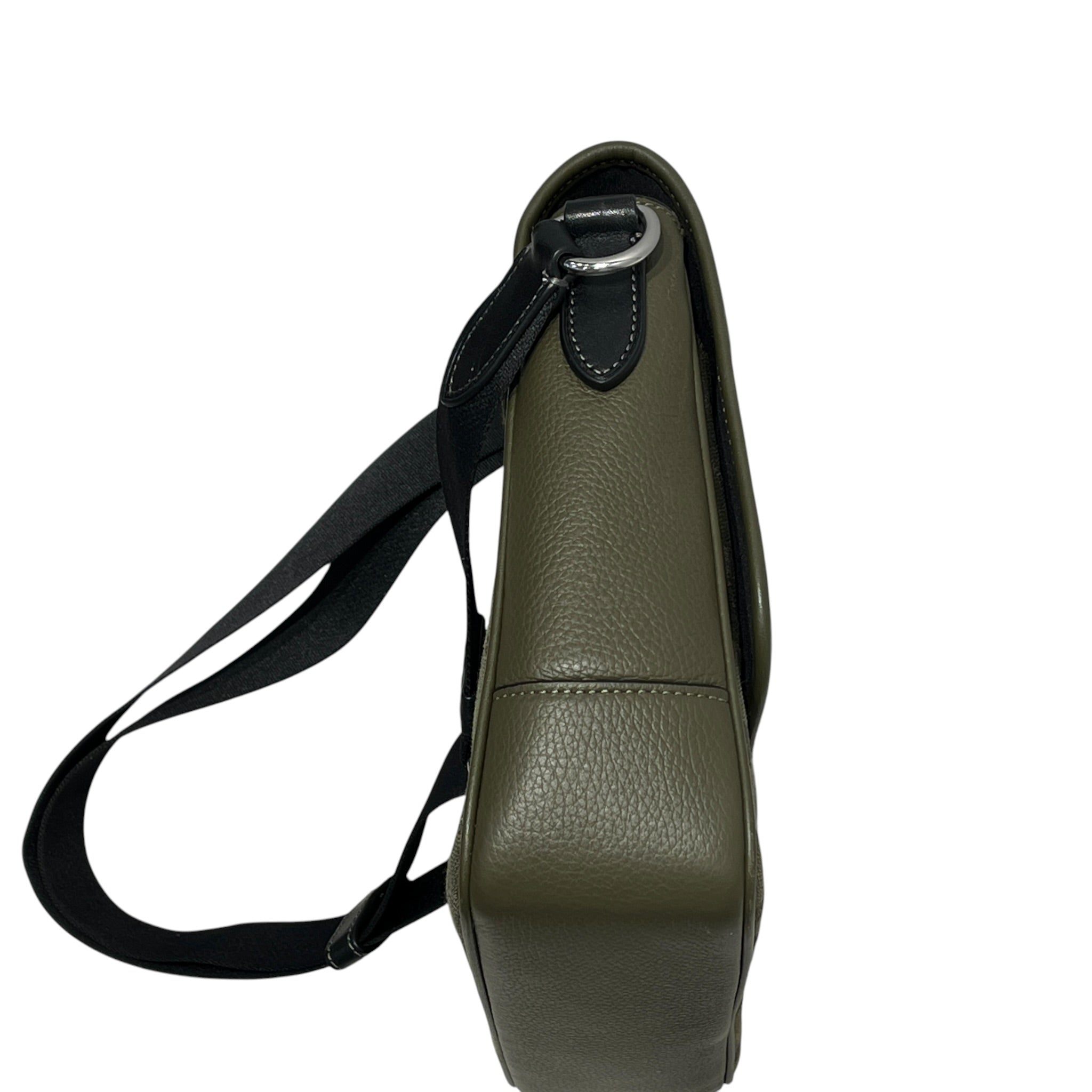 COACH/Cross Body Bag/Monogram/Leather/GRN/SPRINT MAP BAG/PEBBLE LEATHER view 5
