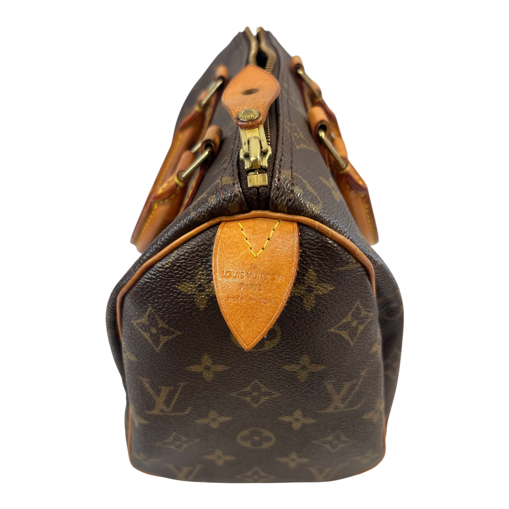 LOUIS VUITTON/Boston Bag/Monogram/BRW/SPEEDY 25 view 4