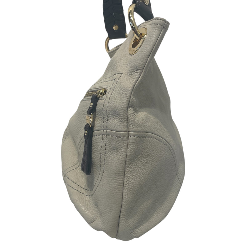 B.MAKOWSKY/Cross Body Bag/Leather/WHT/