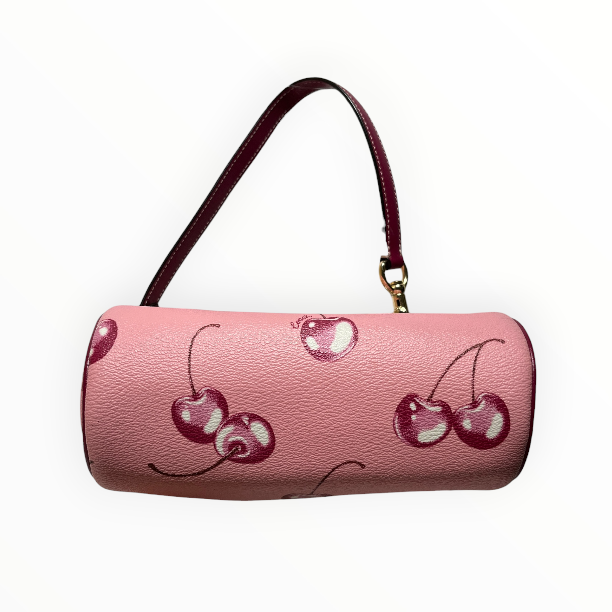COACH/Hand Bag/Leather/PNK/CHERRY MINI view 3