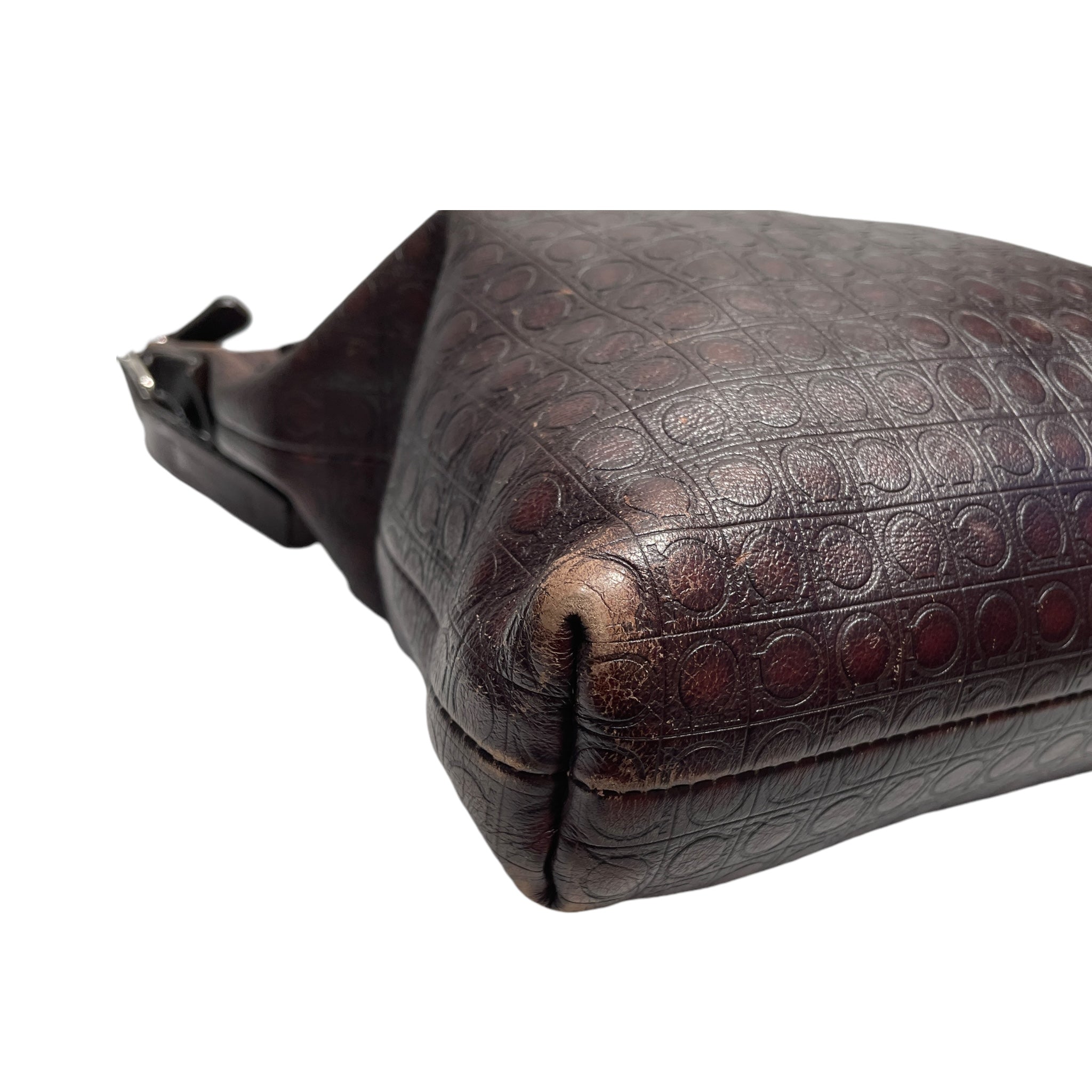 Salvatore Ferragamo/Cross Body Bag/Leather/BRW/ view 7