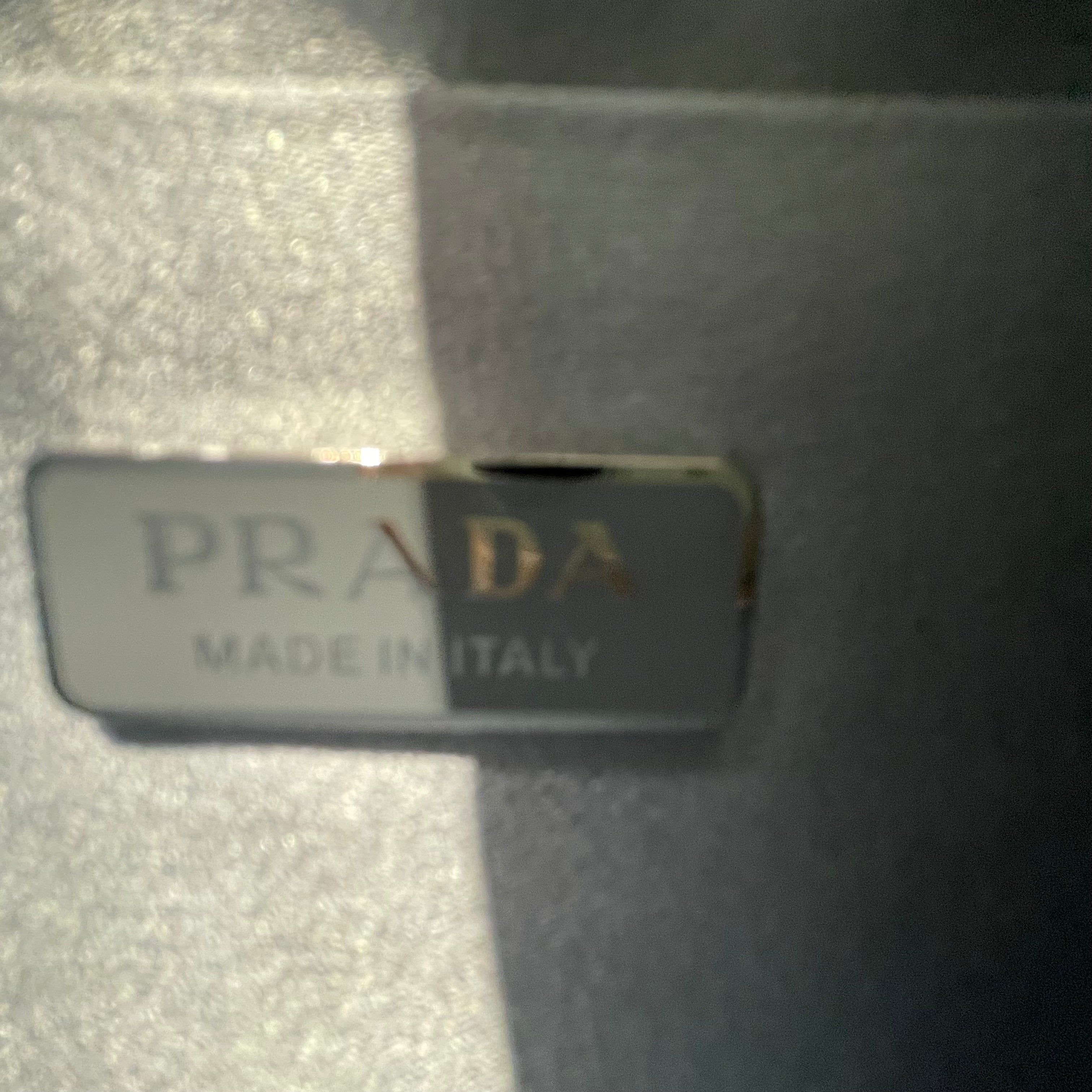 PRADA/Hand Bag/Cotton/BLU/CLEO CRYSTAL EMBELLISHED view 4