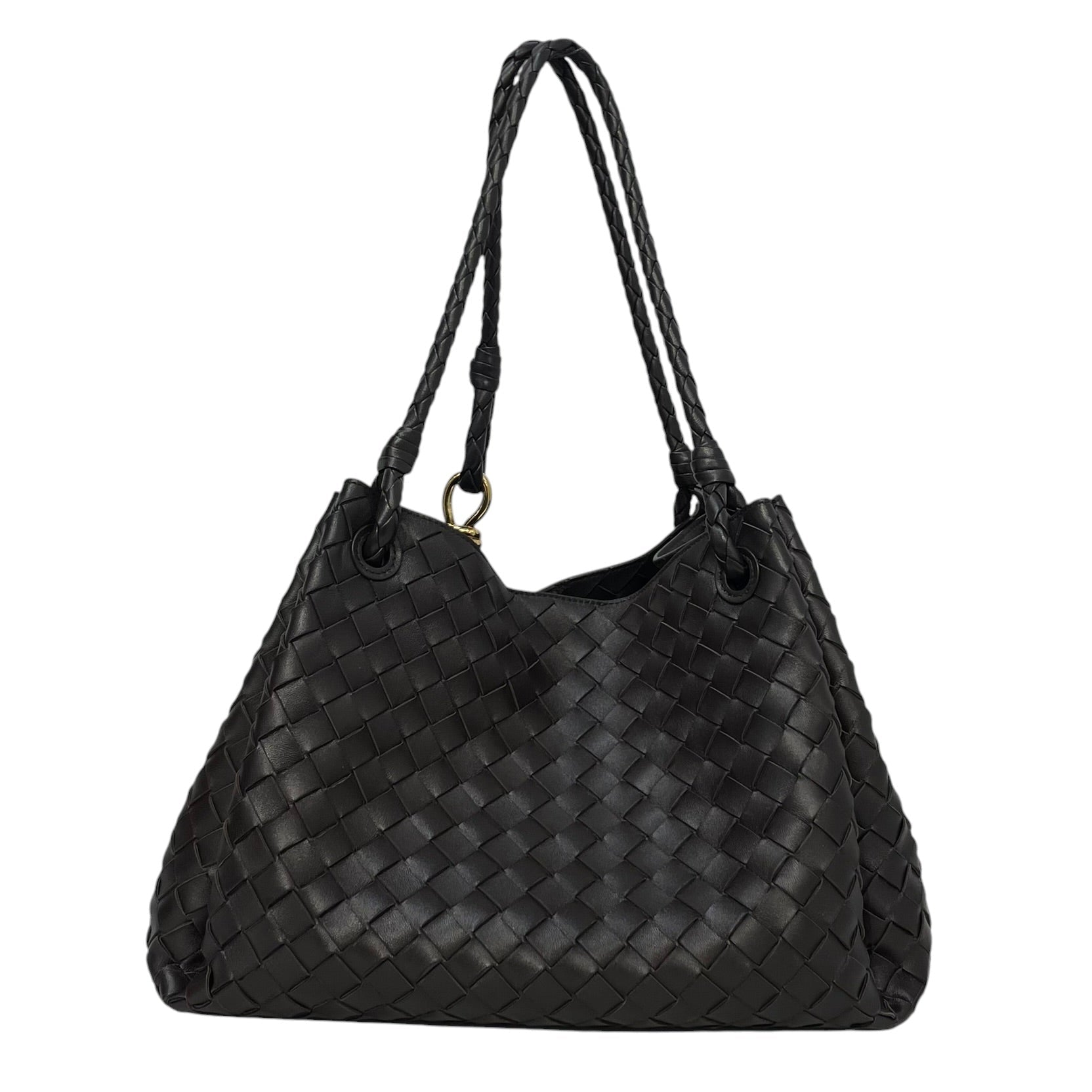 BOTTEGA VENETA/Tote Bag/Leather/BRW/parachute knot view 2