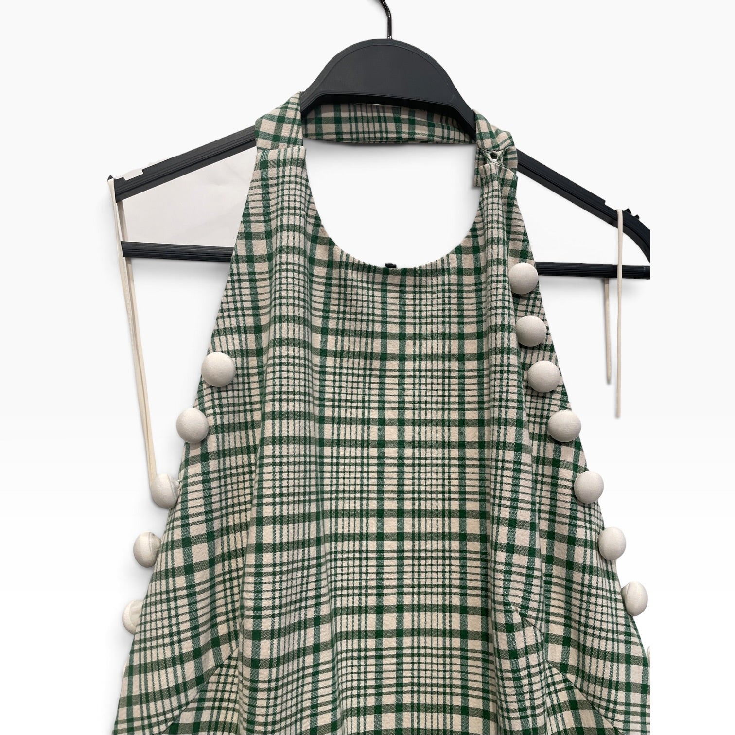 ROSIEASSOULIN/Dress/10/Hombre Check/Cotton/GRN/WBOLERO view 5