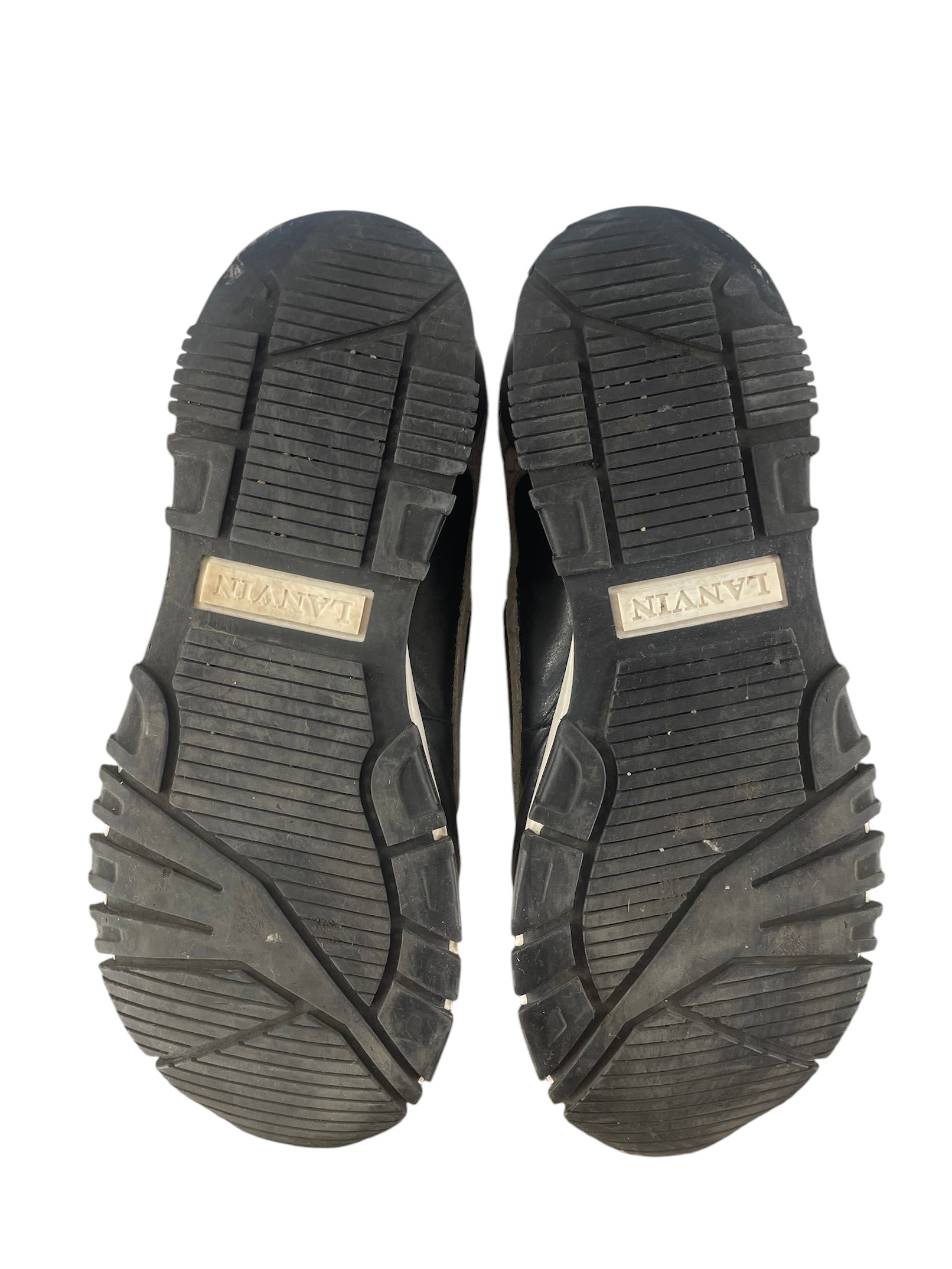 LANVIN/Sneaker/US 6/Animal Pattern/Leather/GRY/LOW-TOP CROC TRAINER view 3