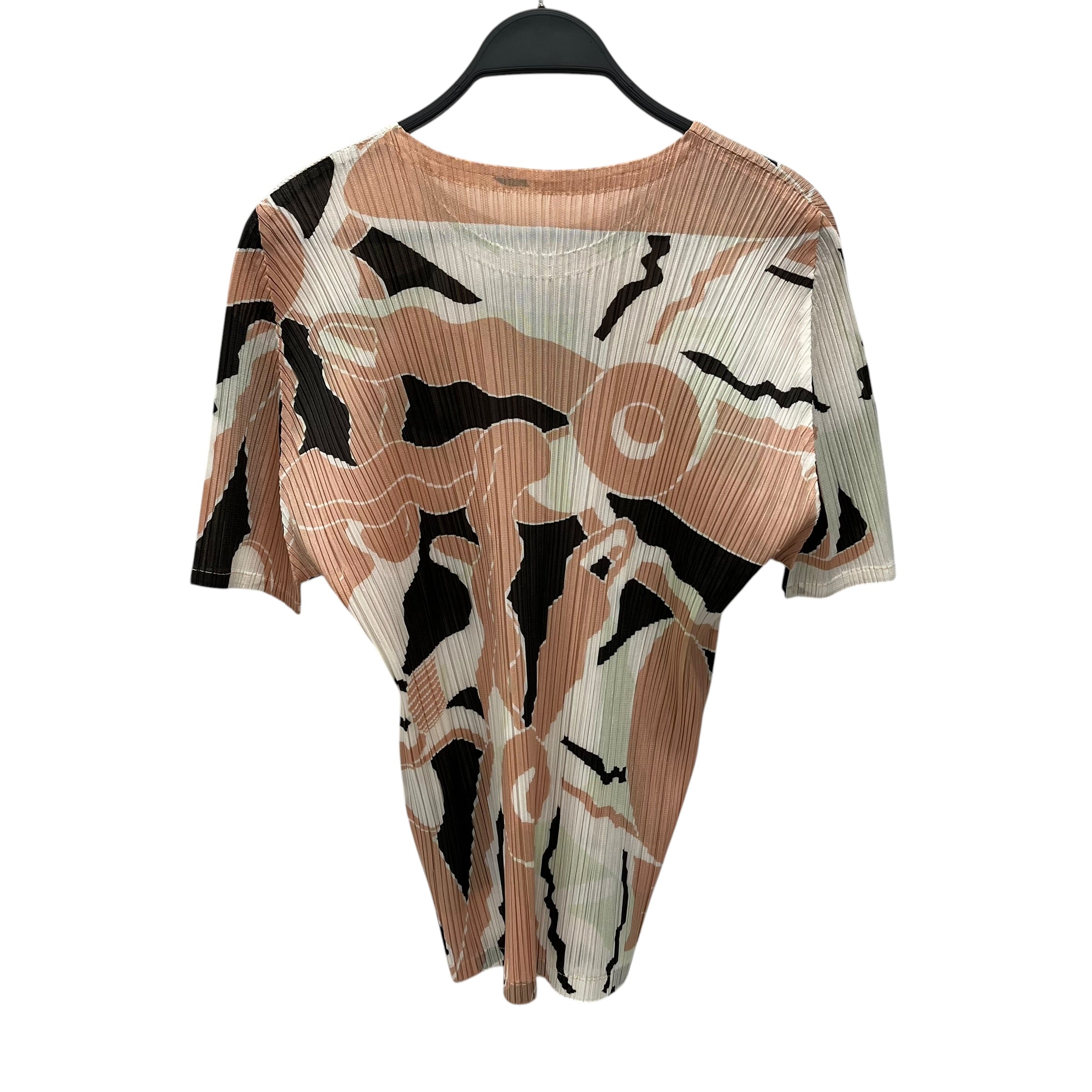 PLEATS PLEASE ISSEY MIYAKE/SS Cut & Sew/3/All Over Print/Polyester/PNK/PP96-JK673 view 2