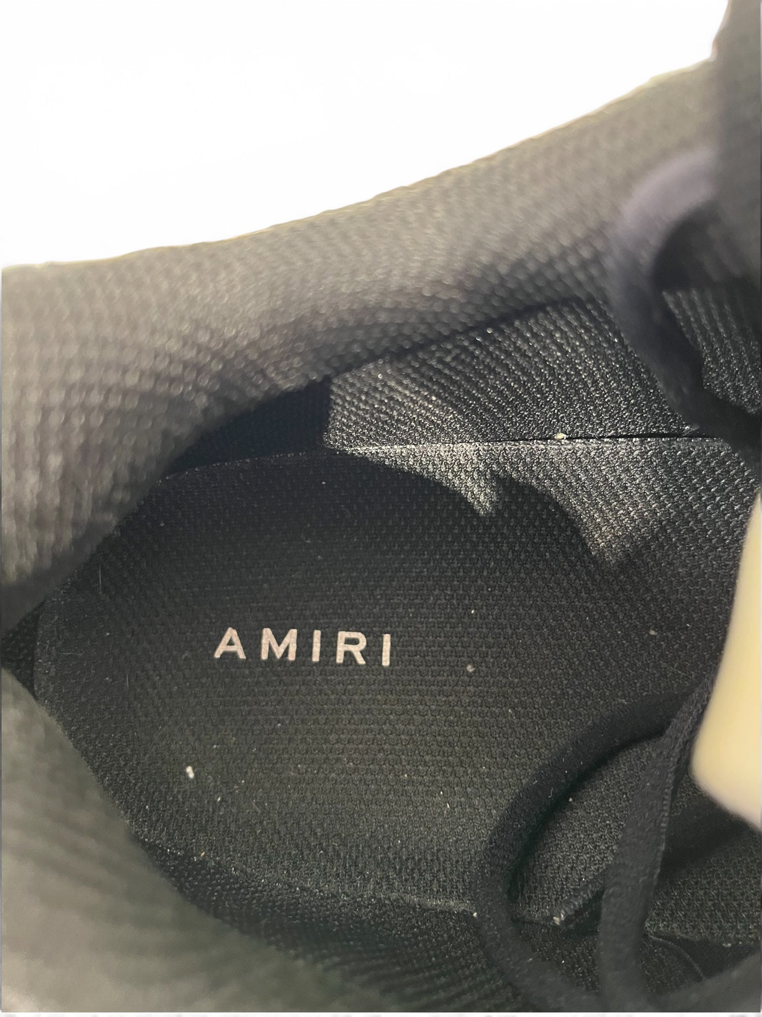 AMIRI/Low-Sneakers/EU 46/Suede/BLK/BONE RUNNERS BLK view 6