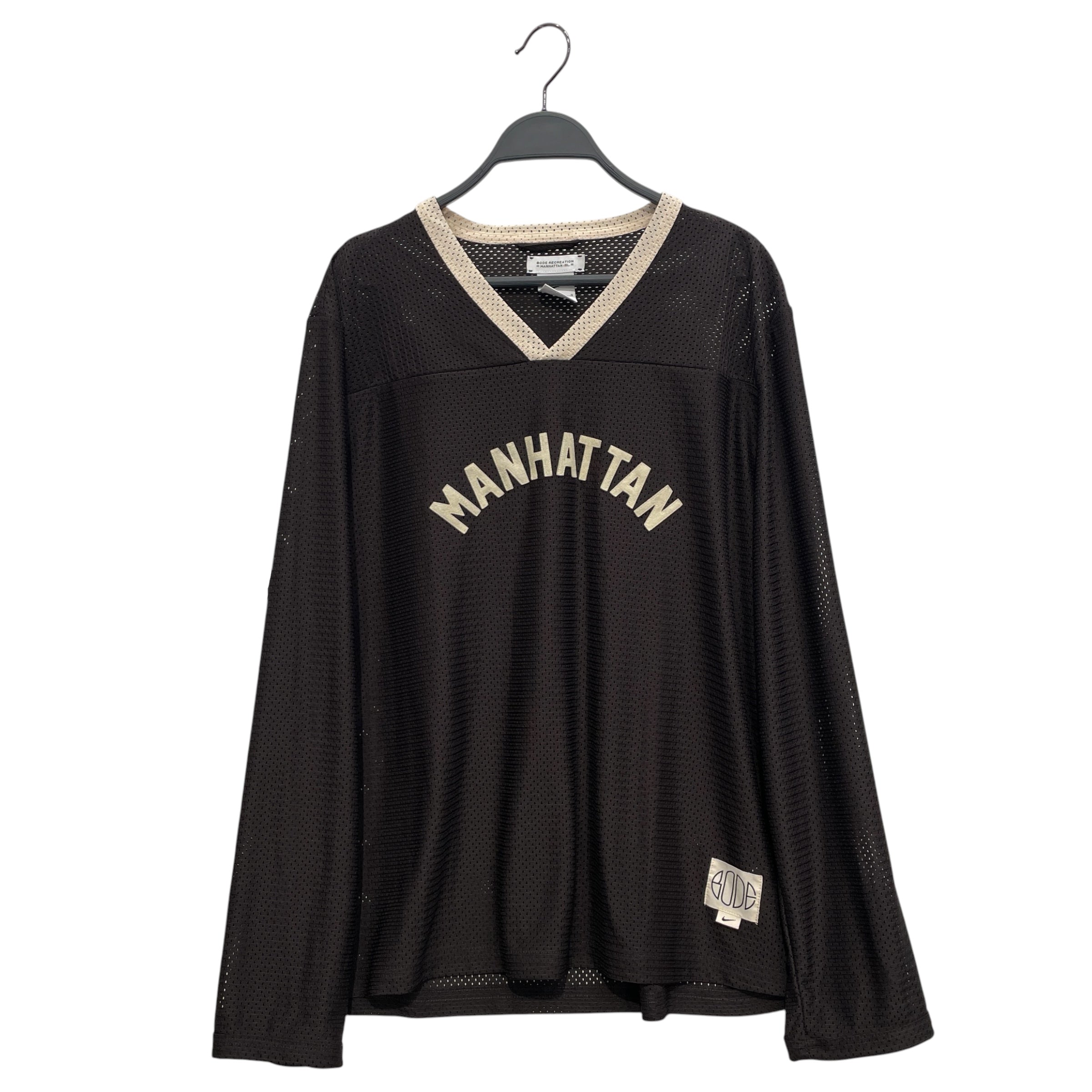 NIKE/BODE/LS T-Shirt/L/Polyester/BRW/MANHATTAN JERSEY view 1