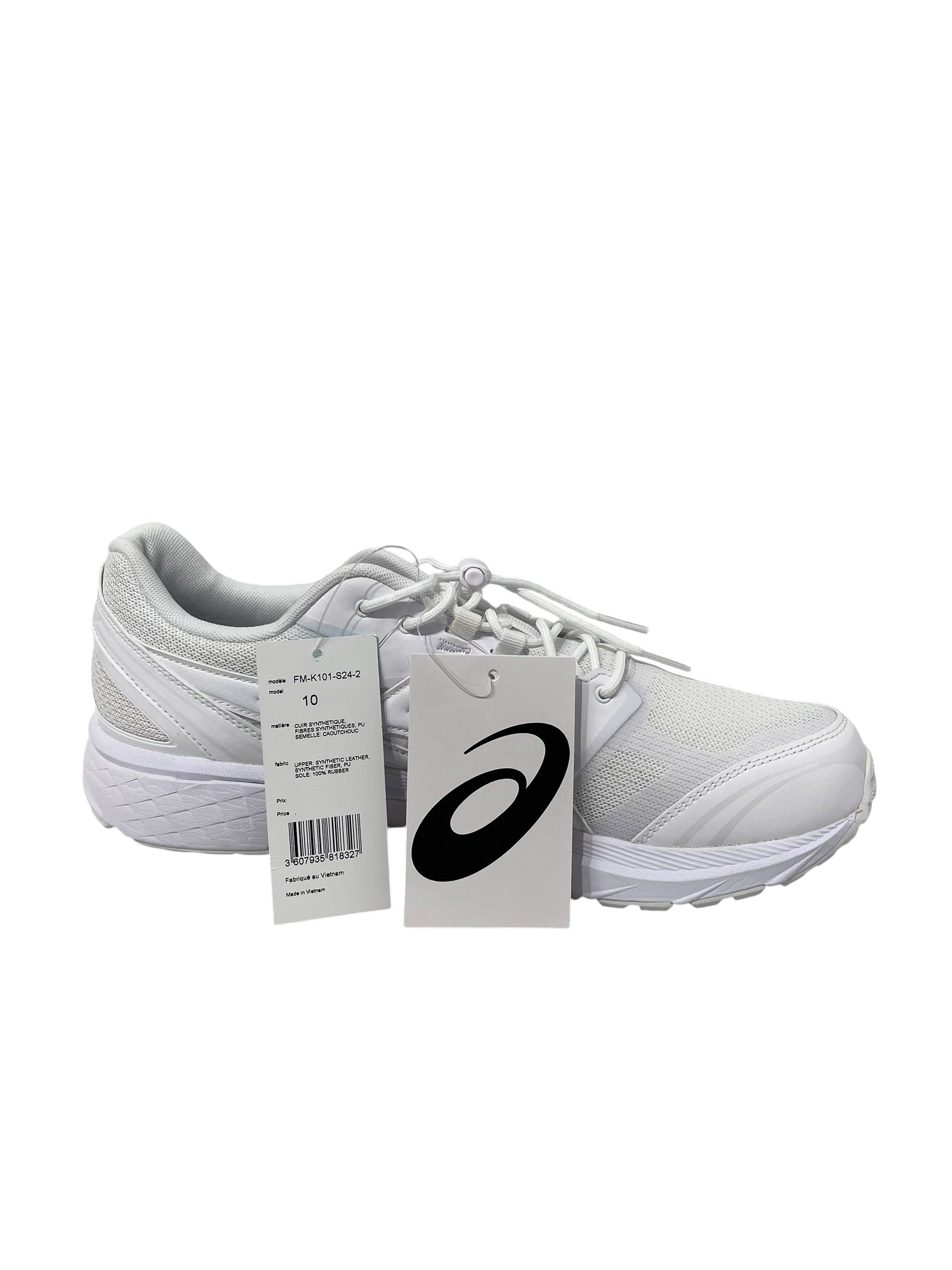 ASICS/COMME des GARCONS SHIRT/Low-Sneakers/US 10/Cotton/WHT/ALL WHITE NWT NET view 4
