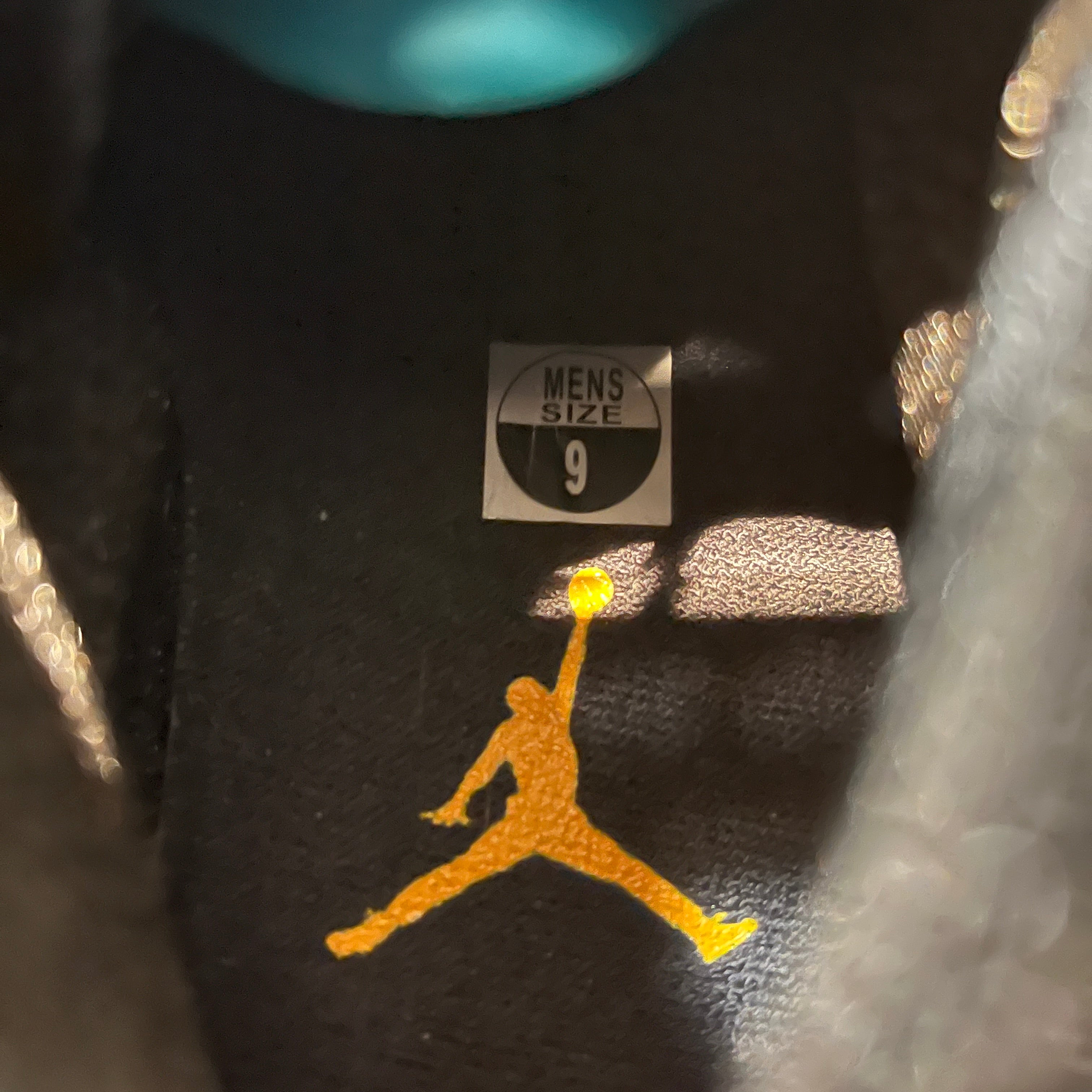 NIKE/Hi-Sneakers/US 9/Cotton/BLK/JORDAN 11 GAMMA BLUE view 3