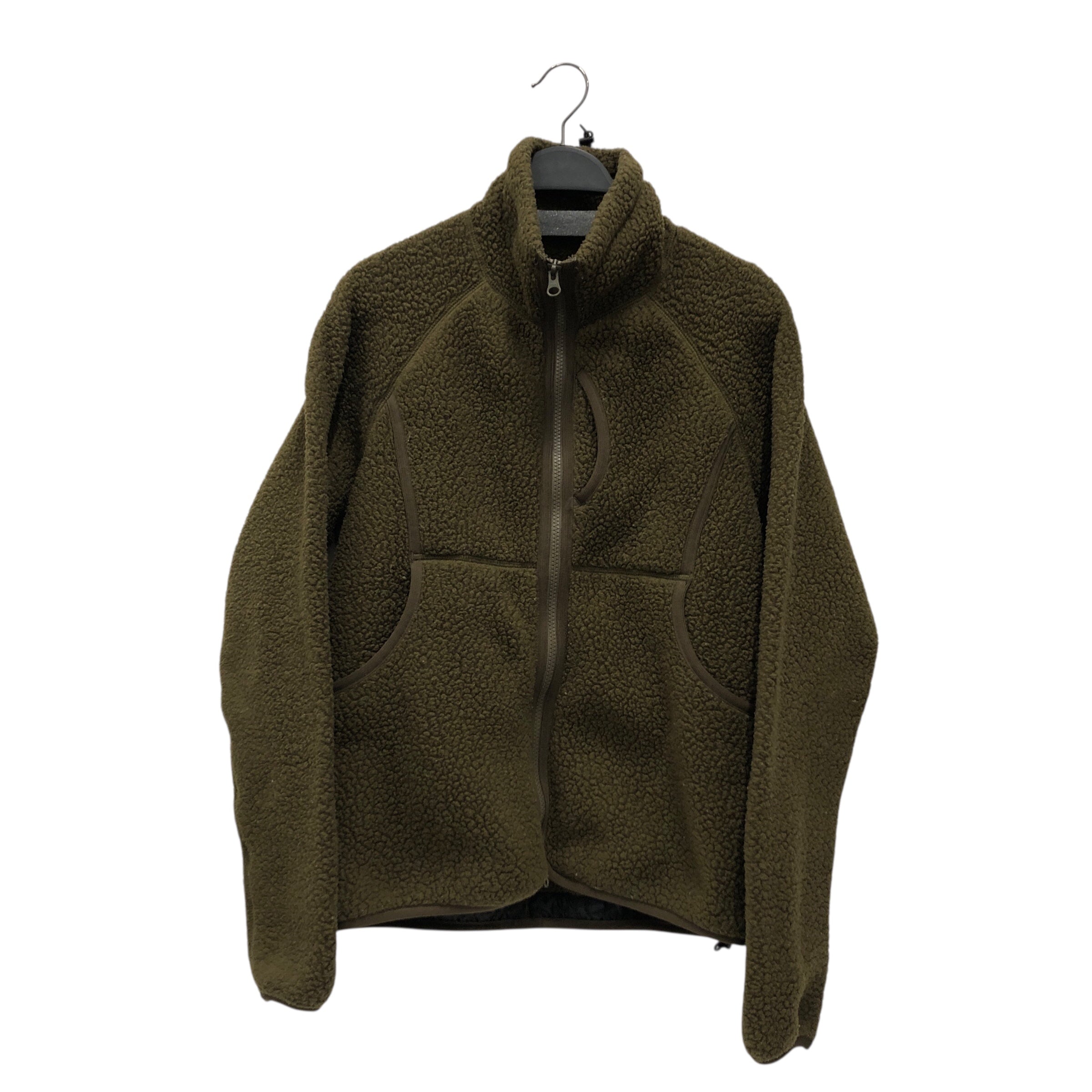 snow peak/Fleece Jkt/S/Polyester/GRN/THERMAL BOA FLEECE view 1