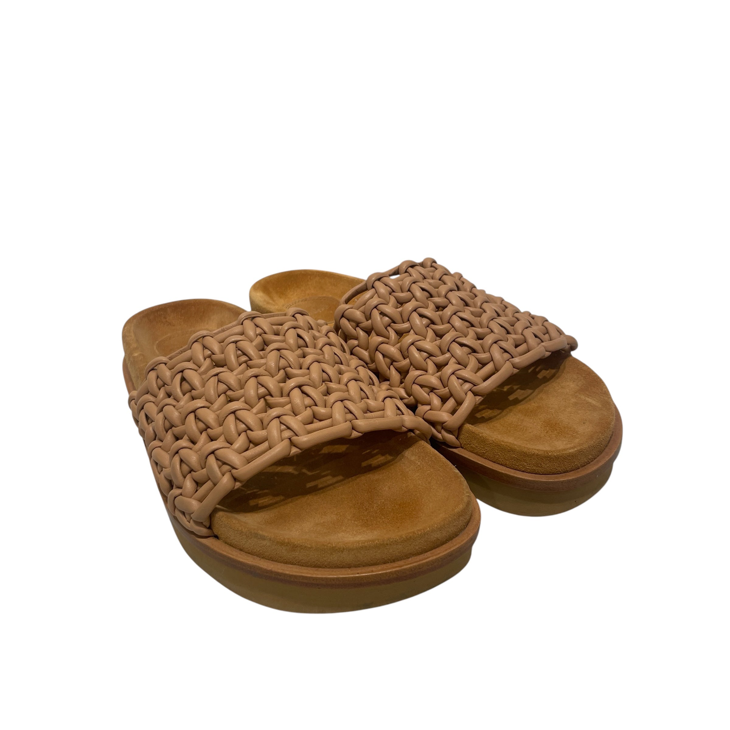 Chloe/Sandals/EU 40/Leather/BEG/platform view 1