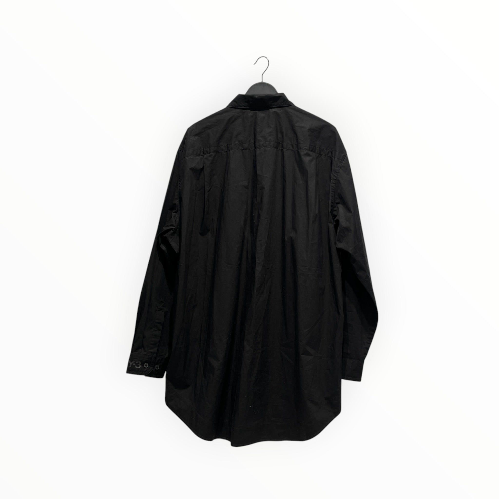 Y-3/LS Shirt/XXL/Cotton/BLK/UNIFORM DOUBLE ZIP BLOUSON view 2