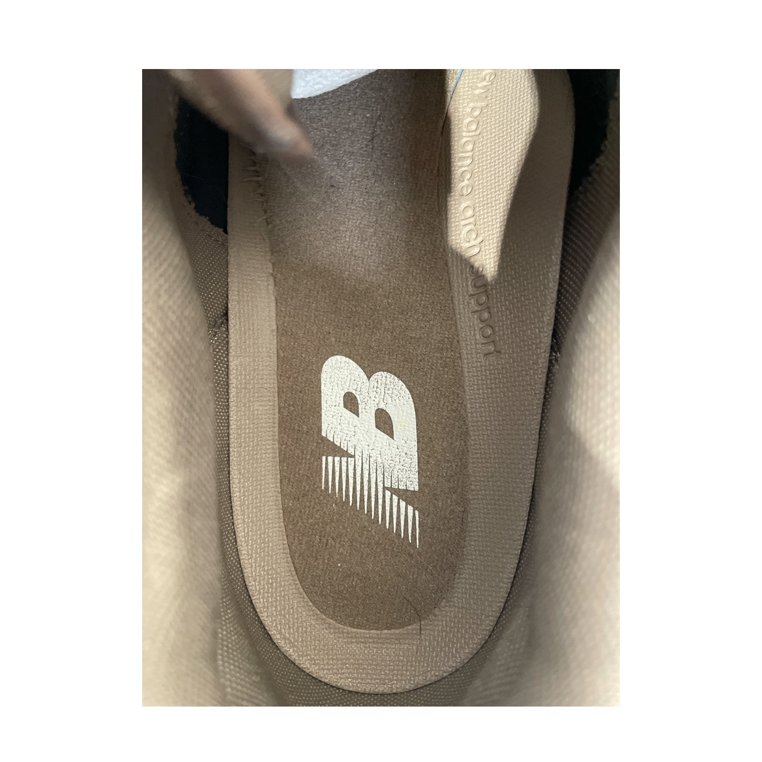 NEW BALANCE/Low-Sneakers/US 10/Suede/CML/550 Suede Mushroom view 3
