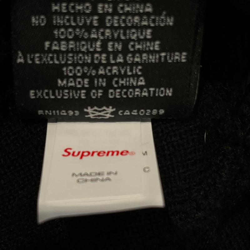 Supreme/Beanie/Cotton/BLK/Supreme X New Era