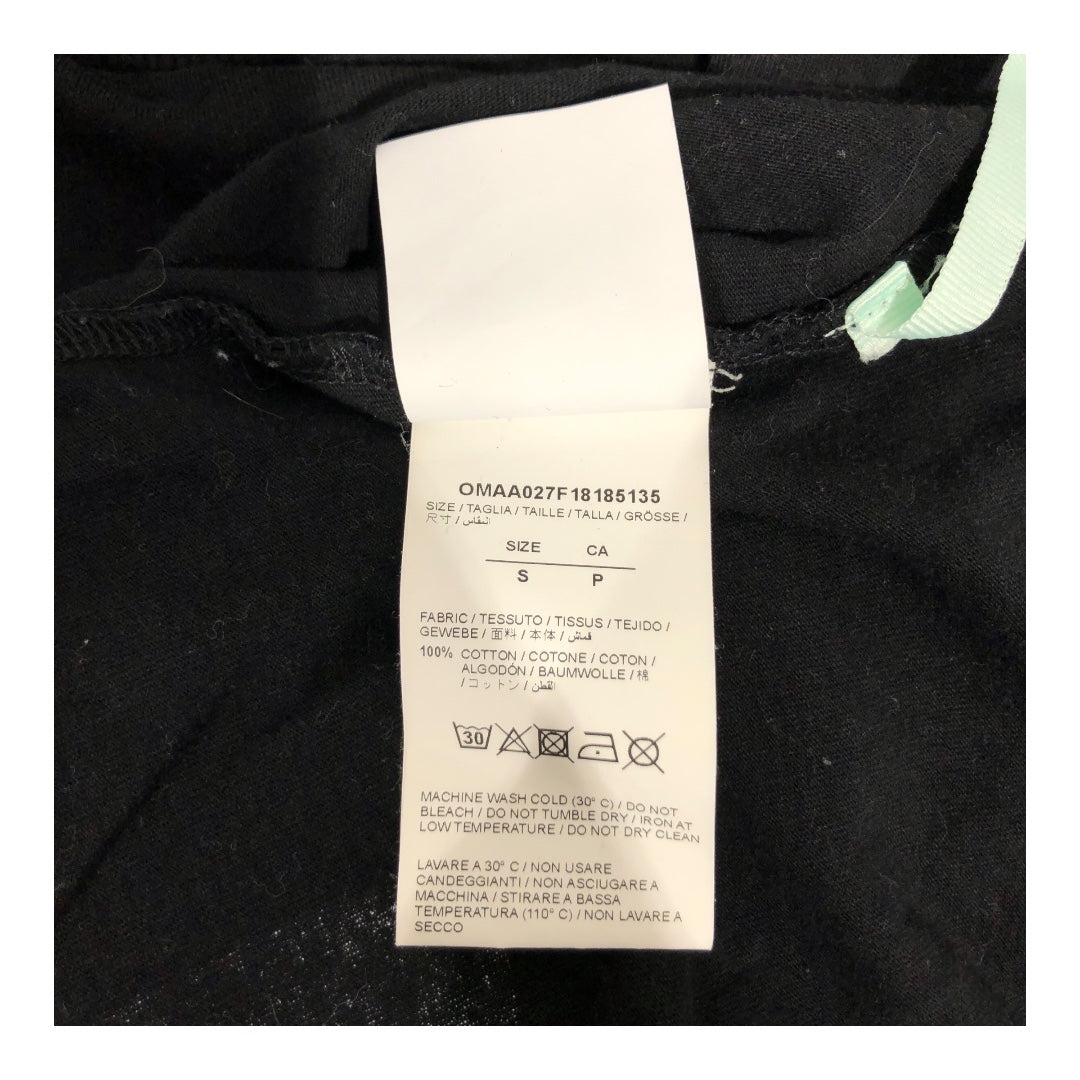 OFF-WHITE/DOVER STREET MARKET/T-Shirt/S/Cotton/BLK/Graphic/location location view 4