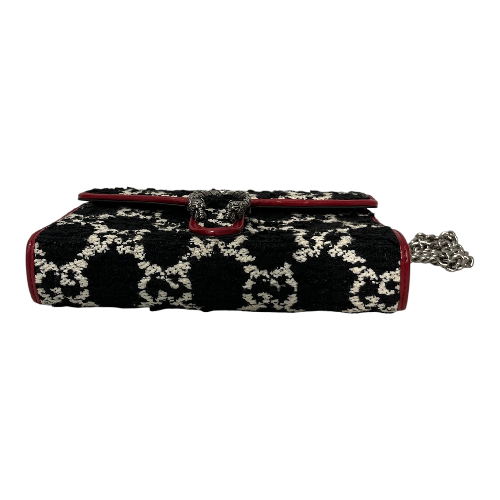 GUCCI/Cross Body Bag/All Over Print/Tweed/BLK/401231493075 view 3