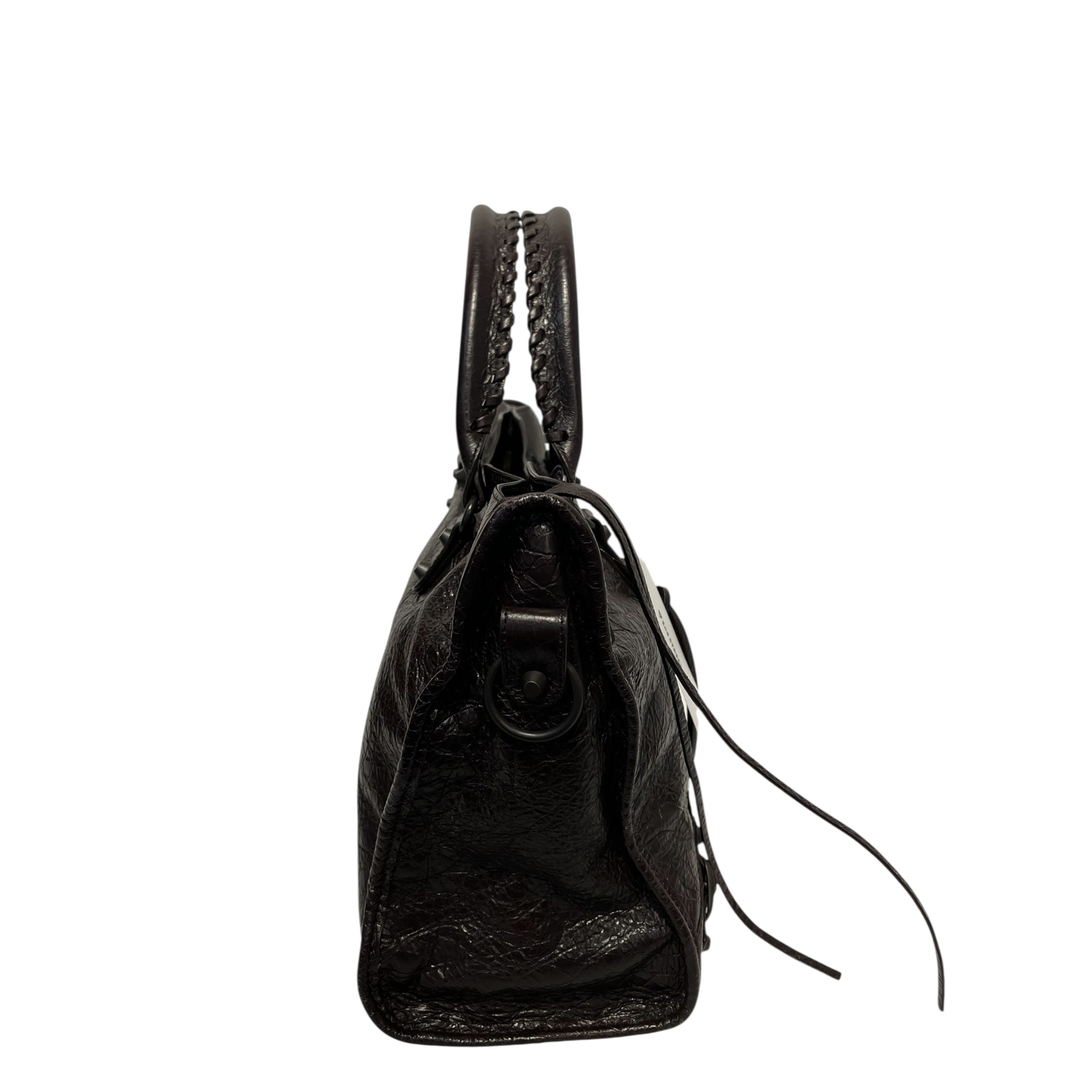BALENCIAGA/Hand Bag/Leather/PPL/city bag view 3