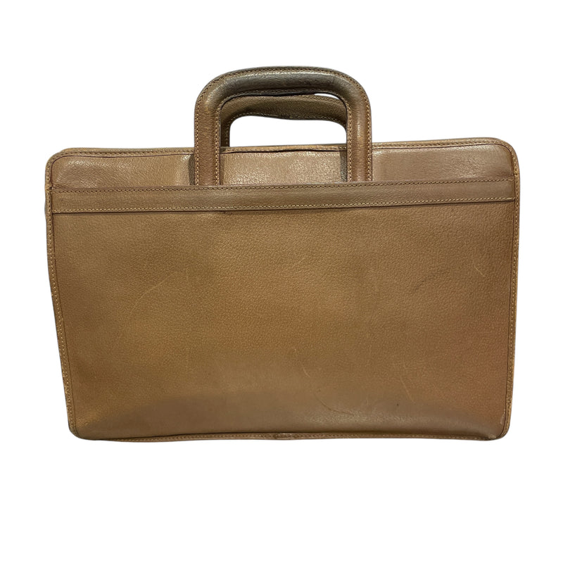 GUCCI/Briefcase/OS/BEG/VINTAGE BRIEF CASE