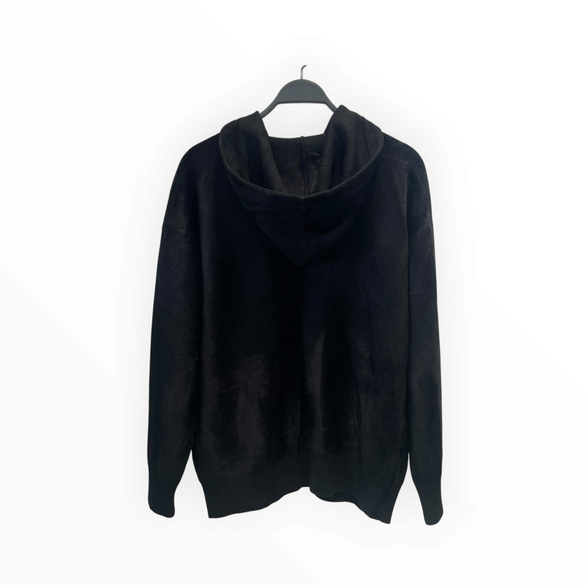 GIVENCHY/Windbreaker/S/Cotton/BLK/VELVET ZIP UP view 2