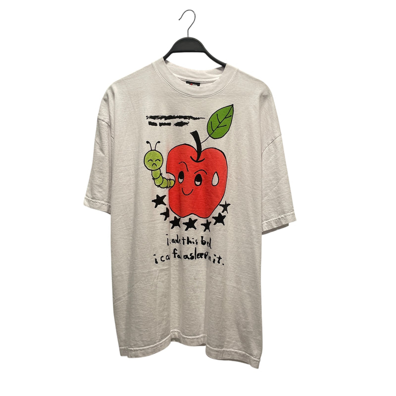 ABSENT/T-Shirt/XL/Cotton/WHT/