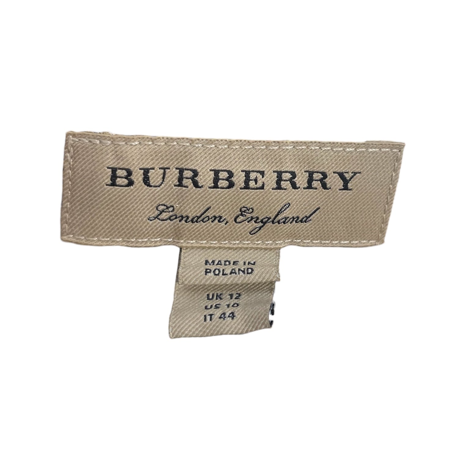 BURBERRY LONDON/Bottoms/42/Cotton/MLT/multi all over print skirt view 3