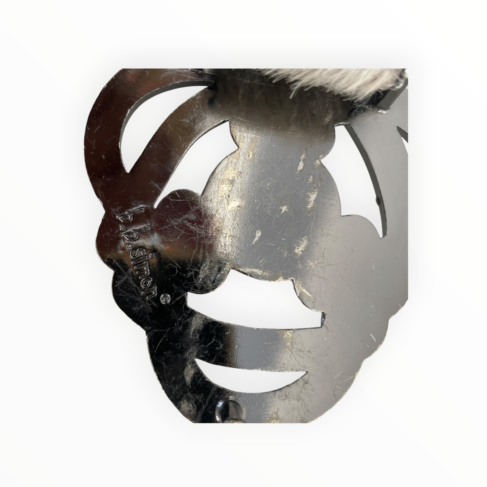 b.b.simon/Belt/Fur/GRY/M's/crystal god view 3