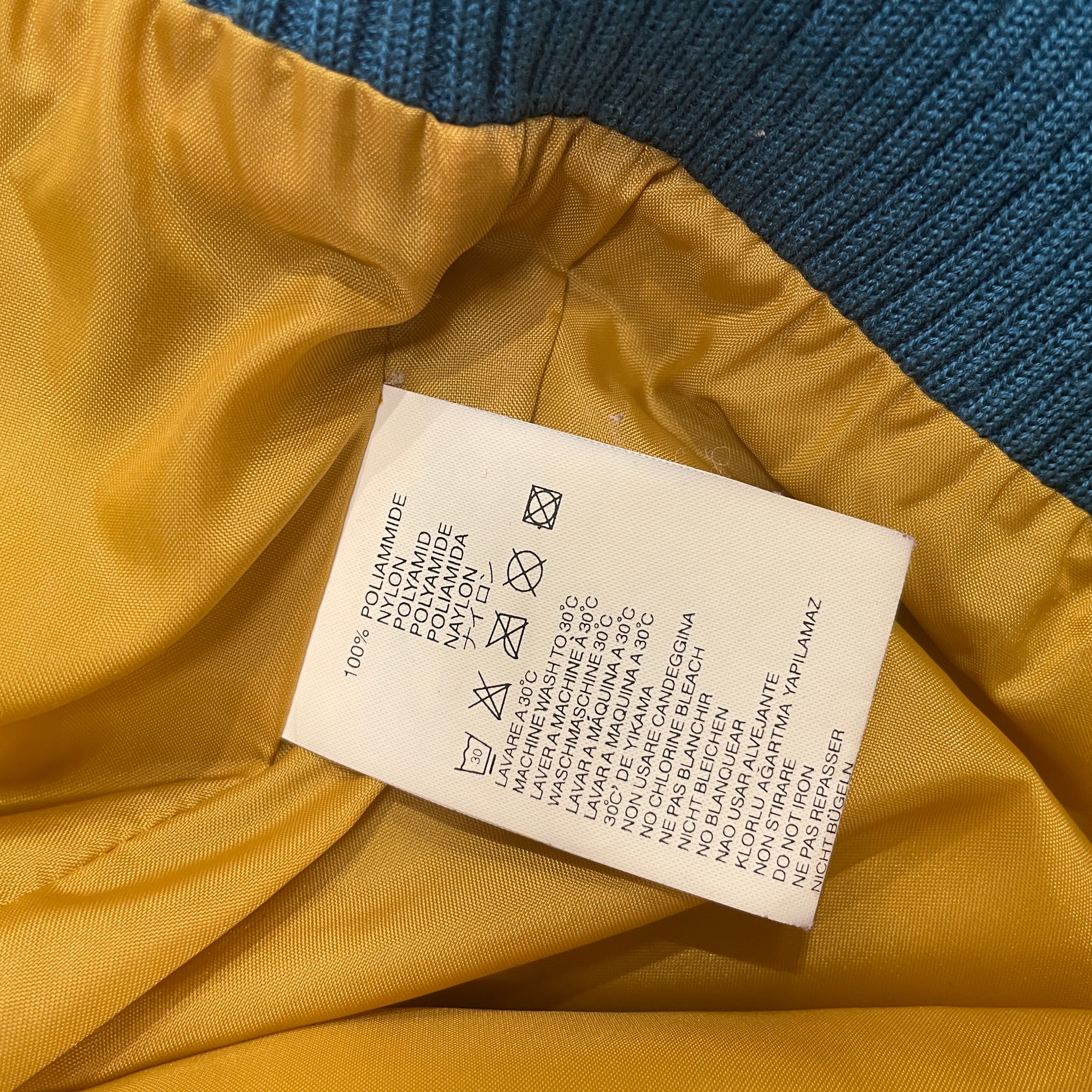 DIESEL/Puffer Vest/M/Nylon/BLU/TURTLENECK SKI VEST view 5
