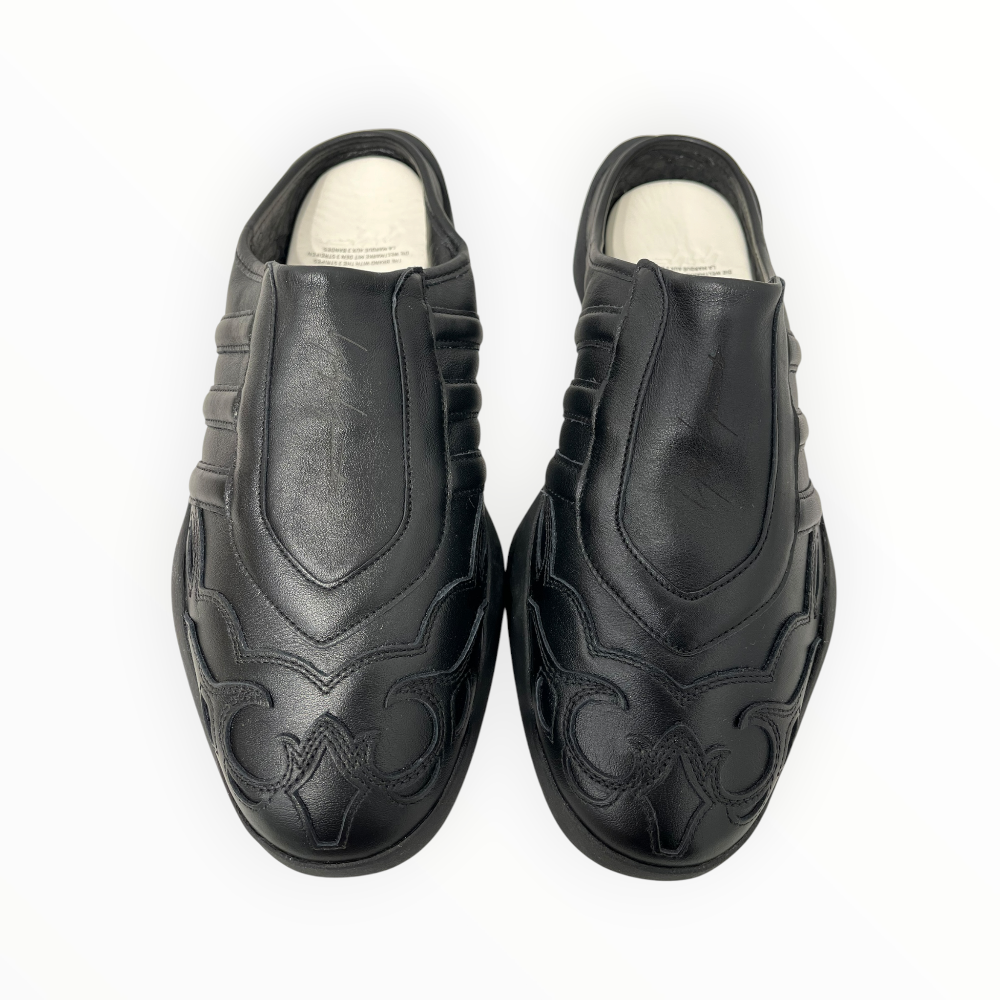 Y-3/Low-Sneakers/US 9/Leather/BLK/APX 21T001 9 MULE view 3