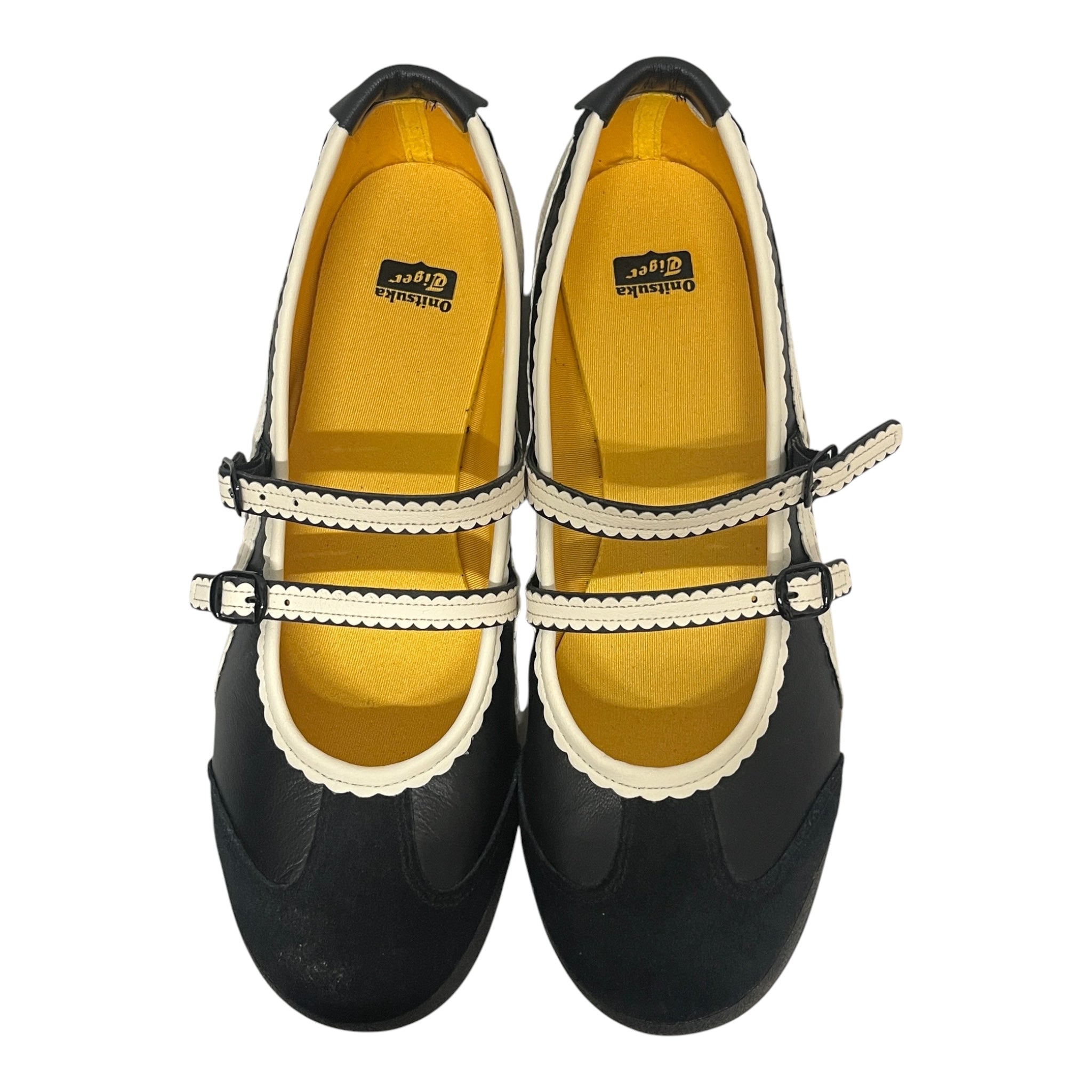 Onitsuka Tiger/Low-Sneakers/US 11.5/Leather/BLK/mexico 66 tgrs view 3