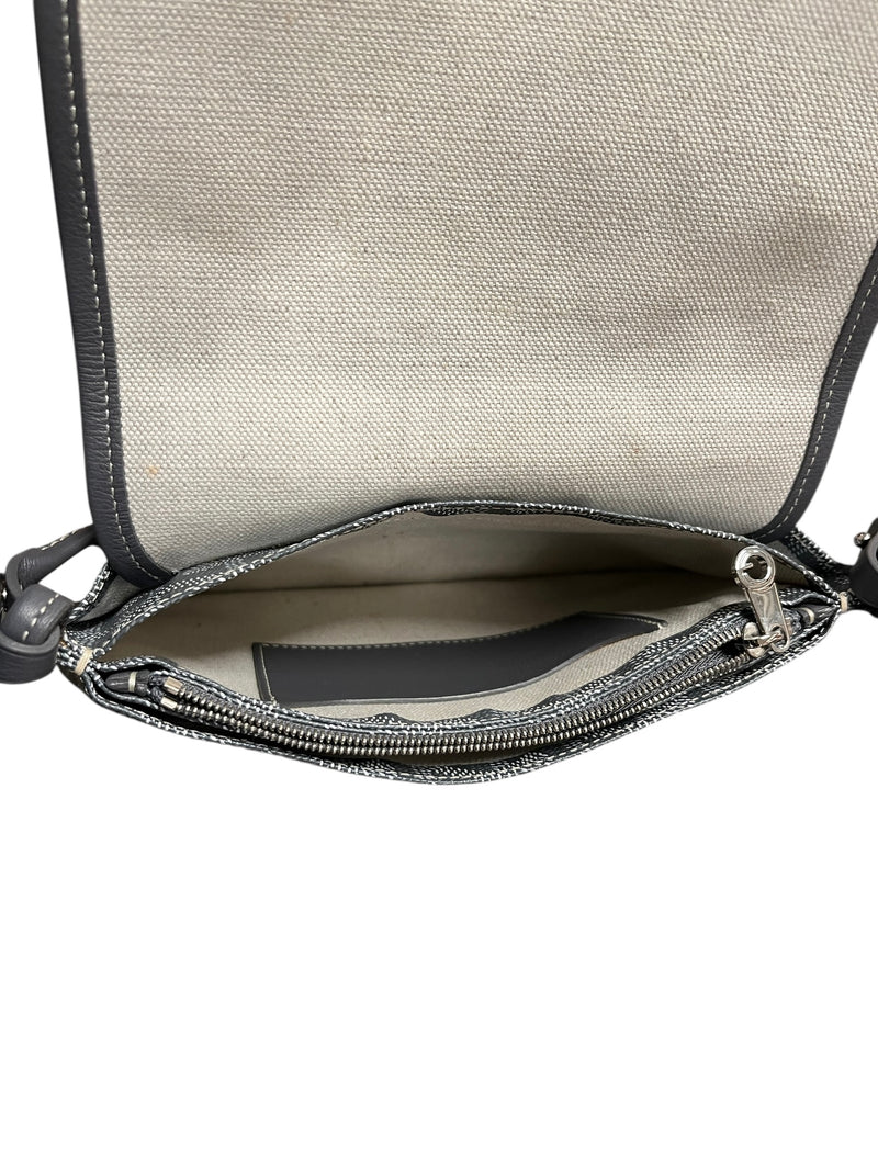 GOYARD/Bag/OS/Monogram/Leather/GRY/PLUMET POUCH