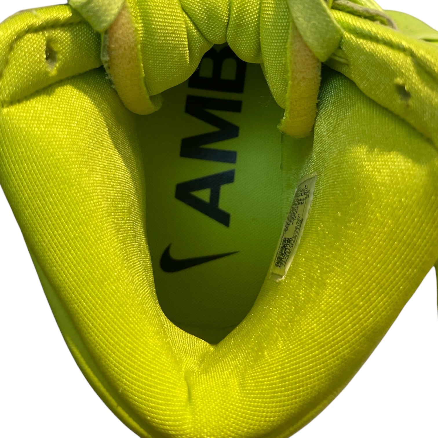 NIKE/Hi-Sneakers/US 10/Leather/GRN/AMBUSH NEON GREEN view 3