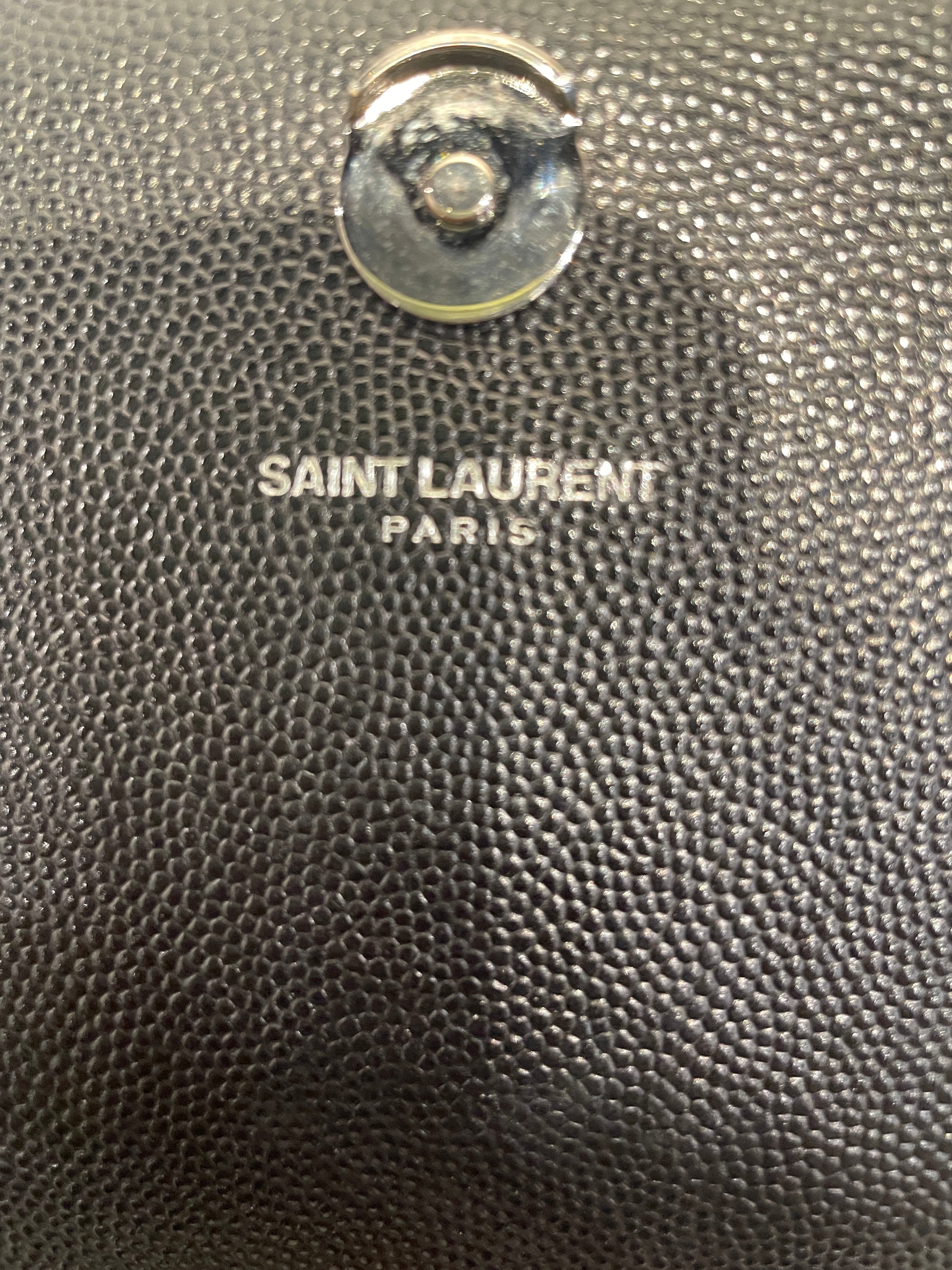 YVES SAINT LAURENT/Cross Body Bag/Leather/BLK/KATE SMALL BAG view 5