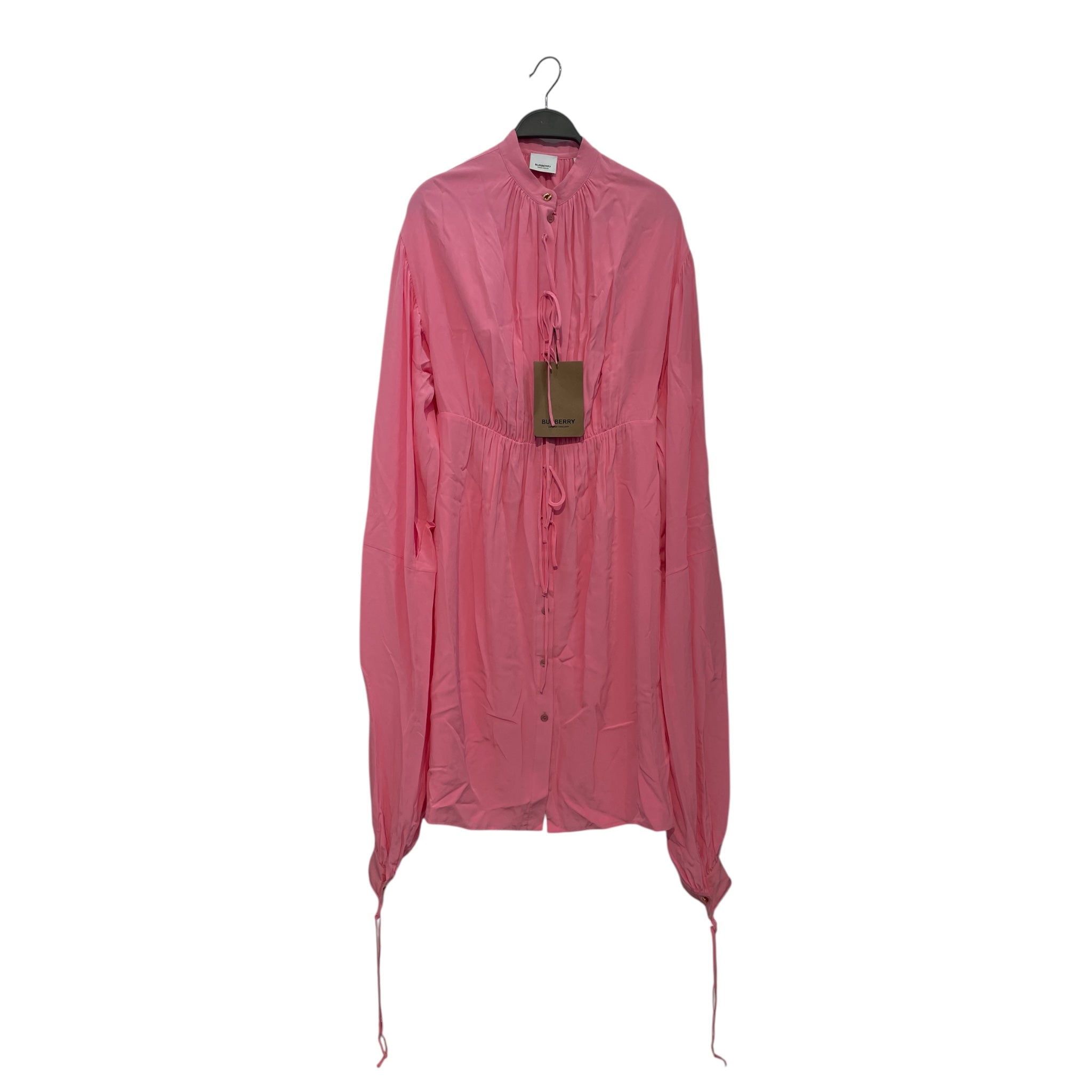 BURBERRY LONDON/LS Dress/4/Silk/PNK/Bubblegum Pink Joyce Dress view 2