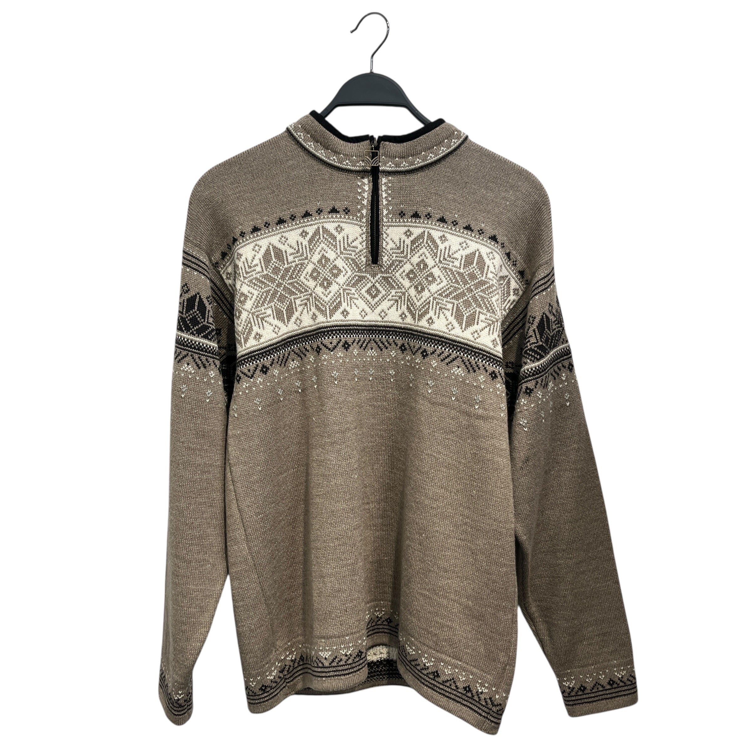 DALE OF NORWAY/Sweater/M/Border/Cotton/CML/Blyfjell view 1