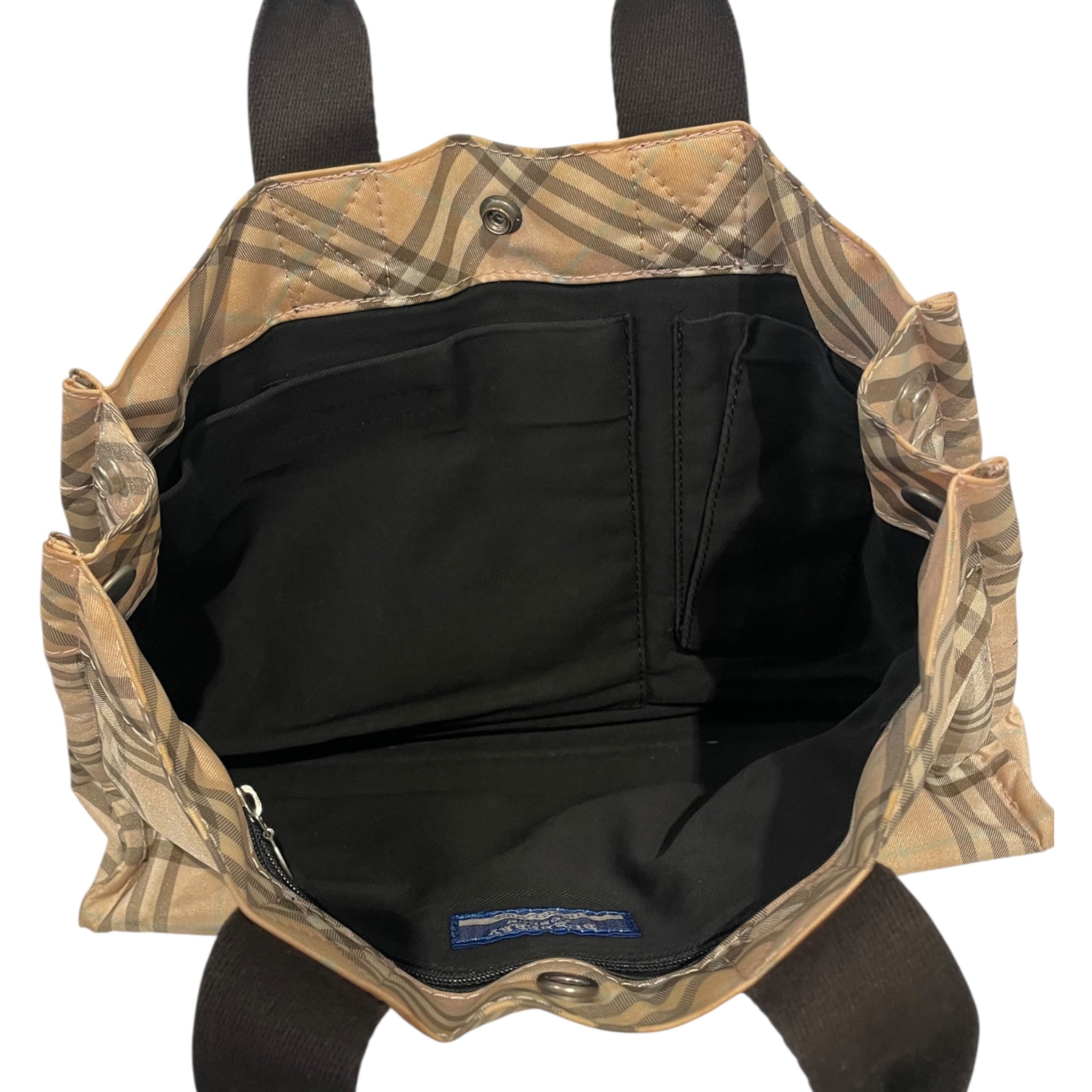BURBERRY BLUE LABEL/Tote Bag/Plaid/CRM/H8VD669 view 4