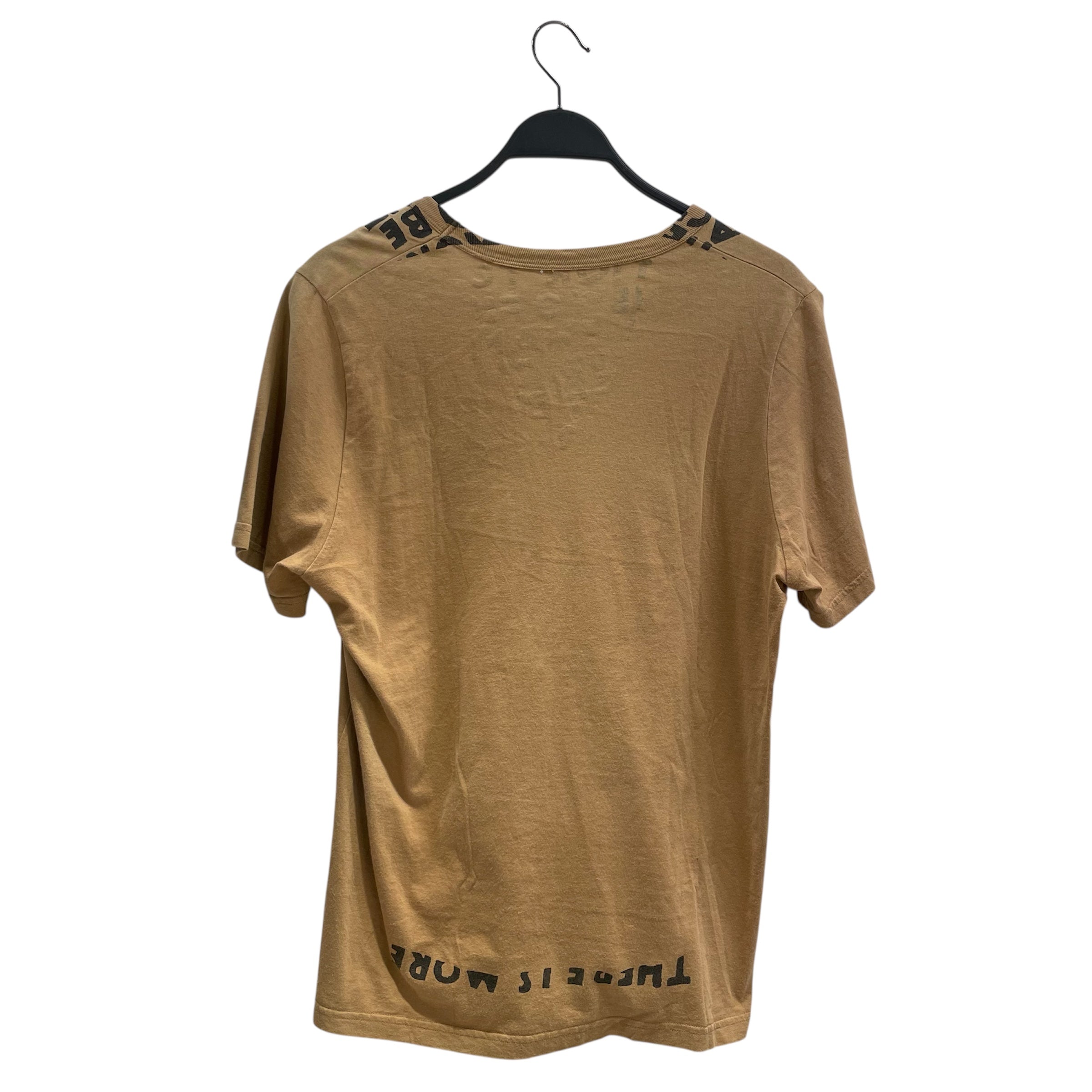 Maison Margiela/T-Shirt/Cotton/CML/BLK WRITIBNG V NECK view 2