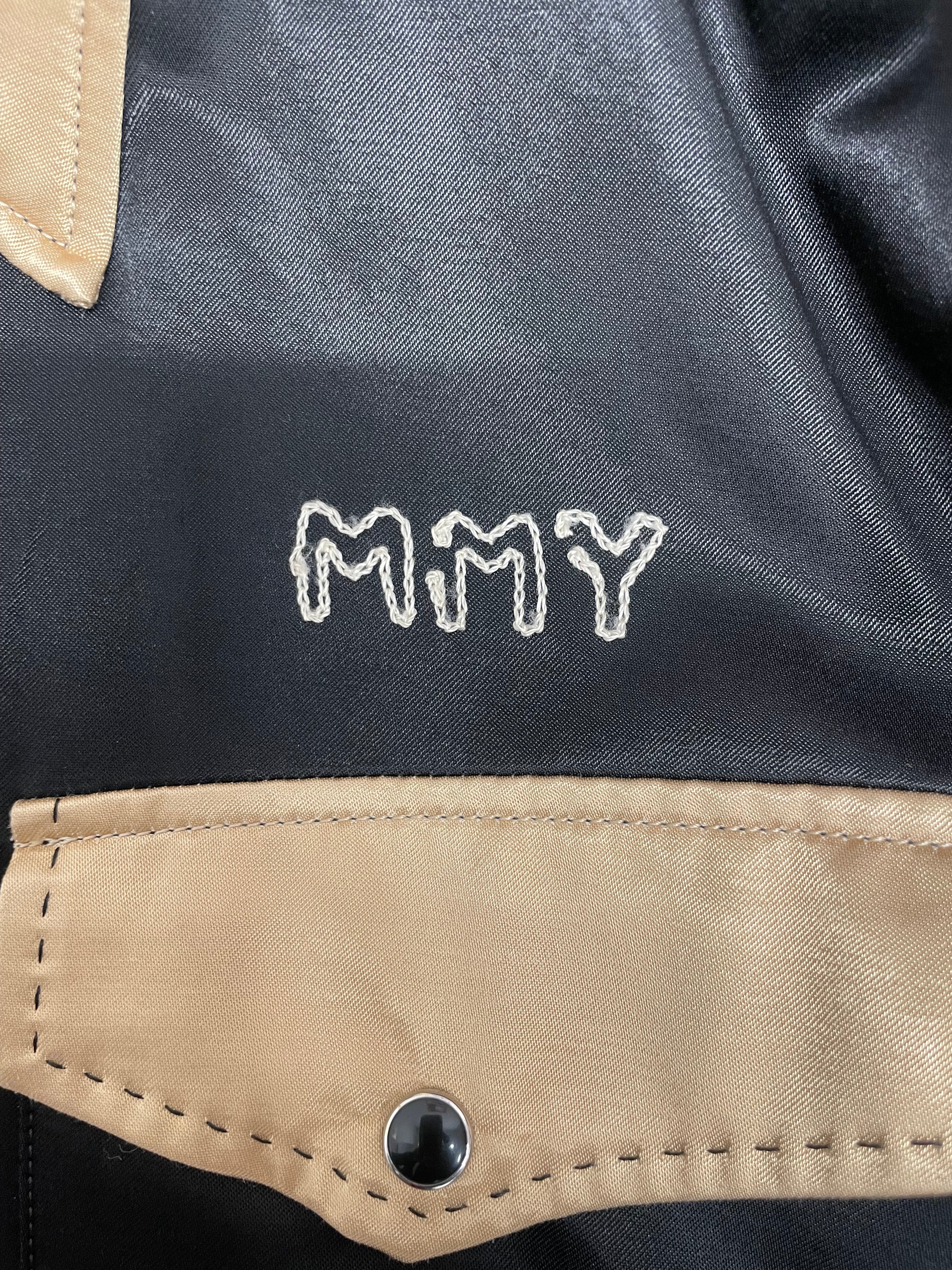 MIHARA YASUHIRO/JACKET/44/Polyester/BLACK/Plain/SUPERFICIAL YOU/ view 3