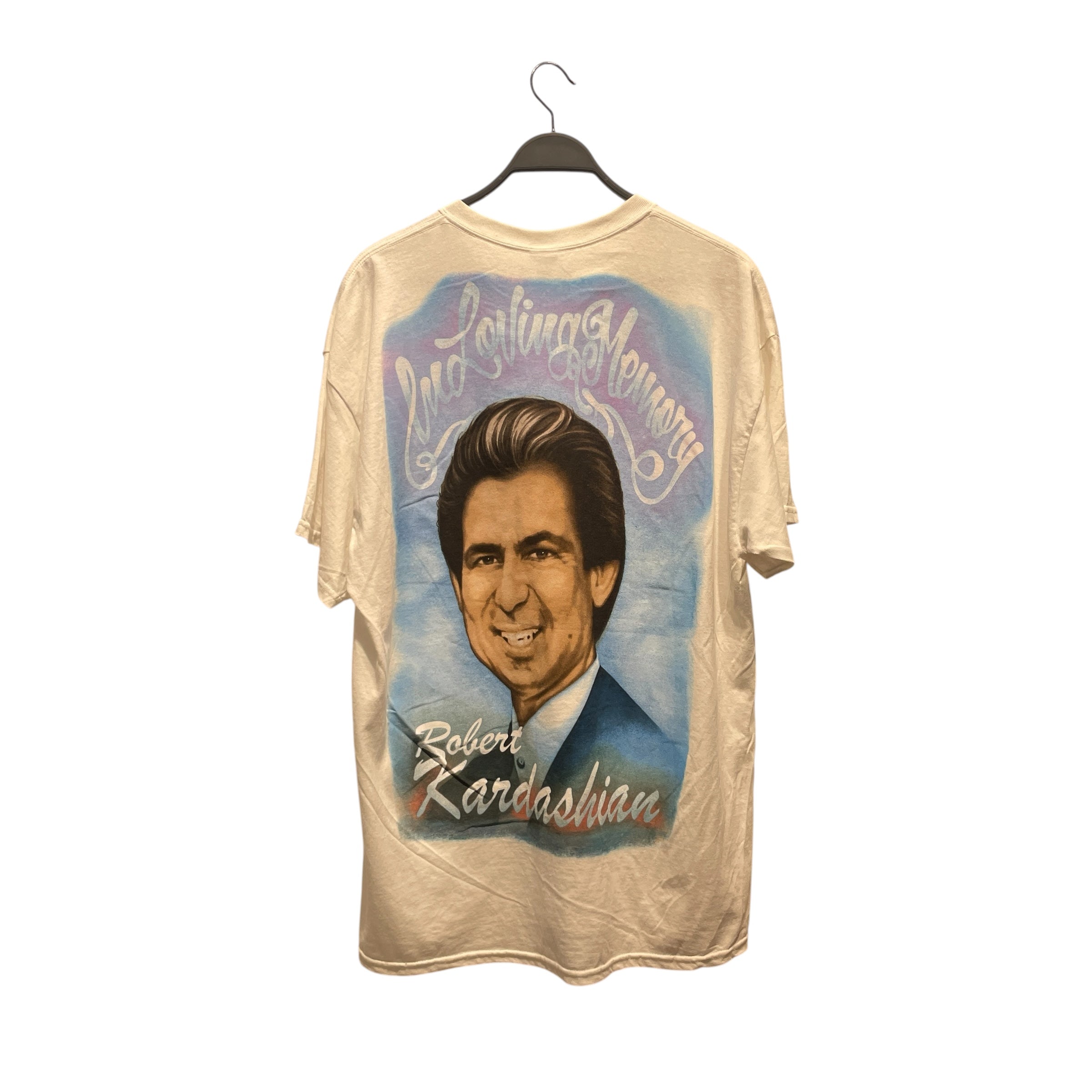 KANYE WEST/T-Shirt/XL/Cotton/WHT/in loving memory donda/robert view 2