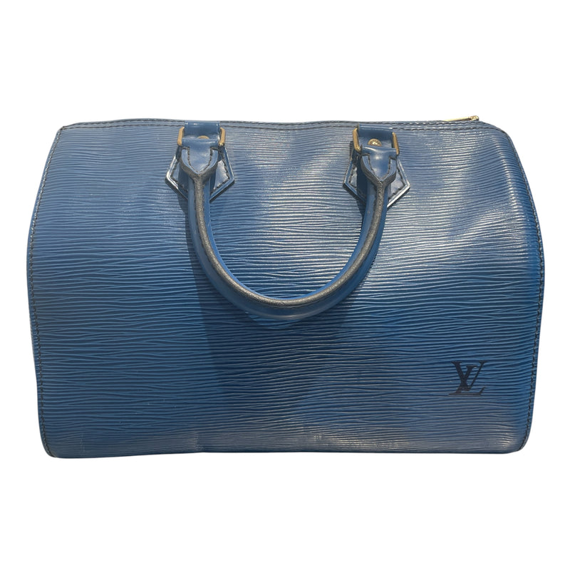 LOUIS VUITTON/Hand Bag/OS/BLU/Blue Epi